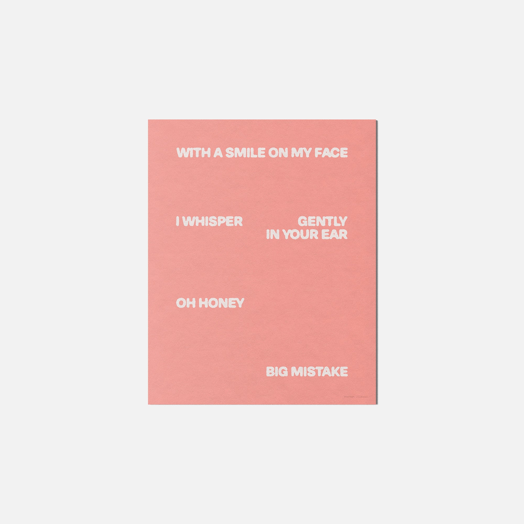 WHISPER PRINT
