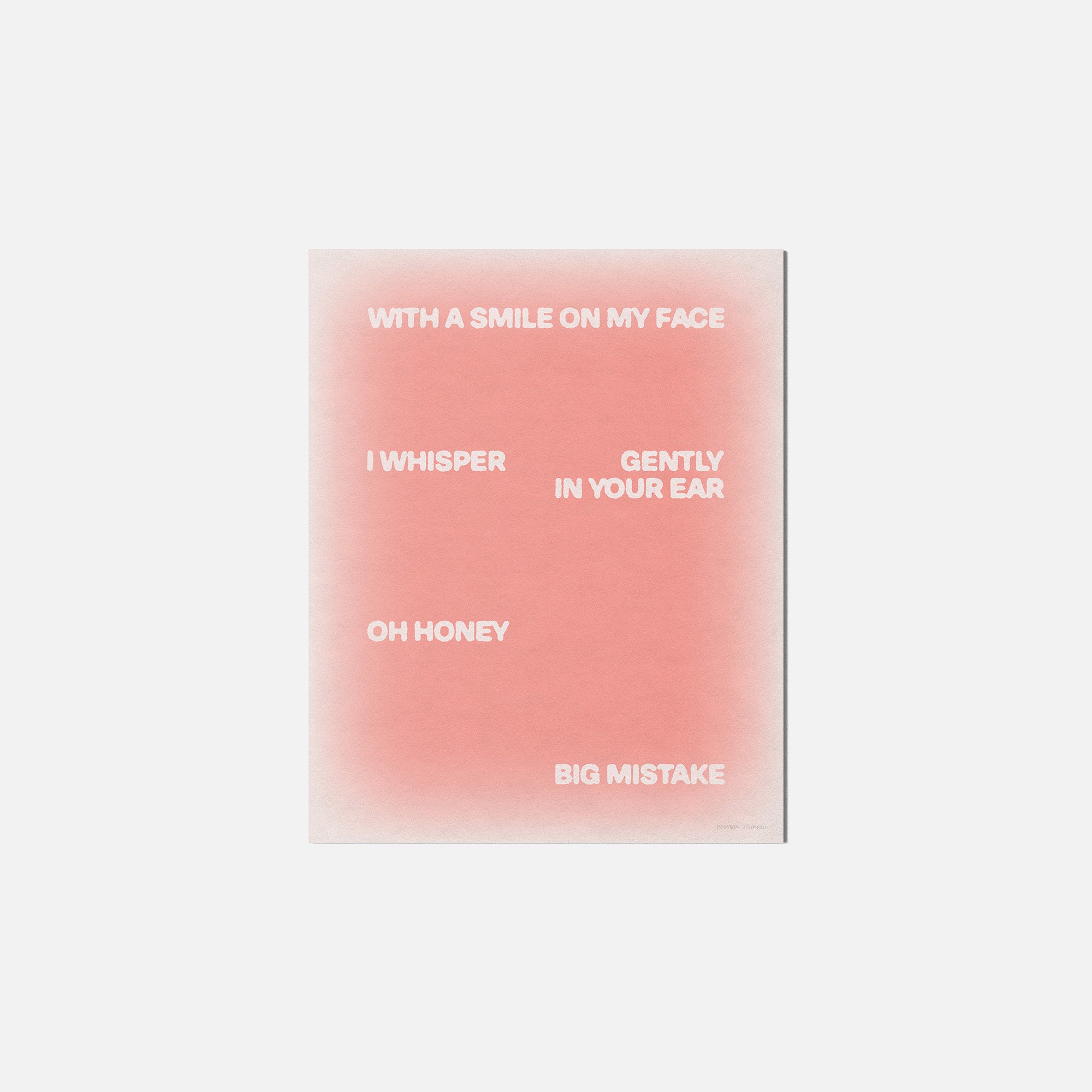 WHISPER PRINT