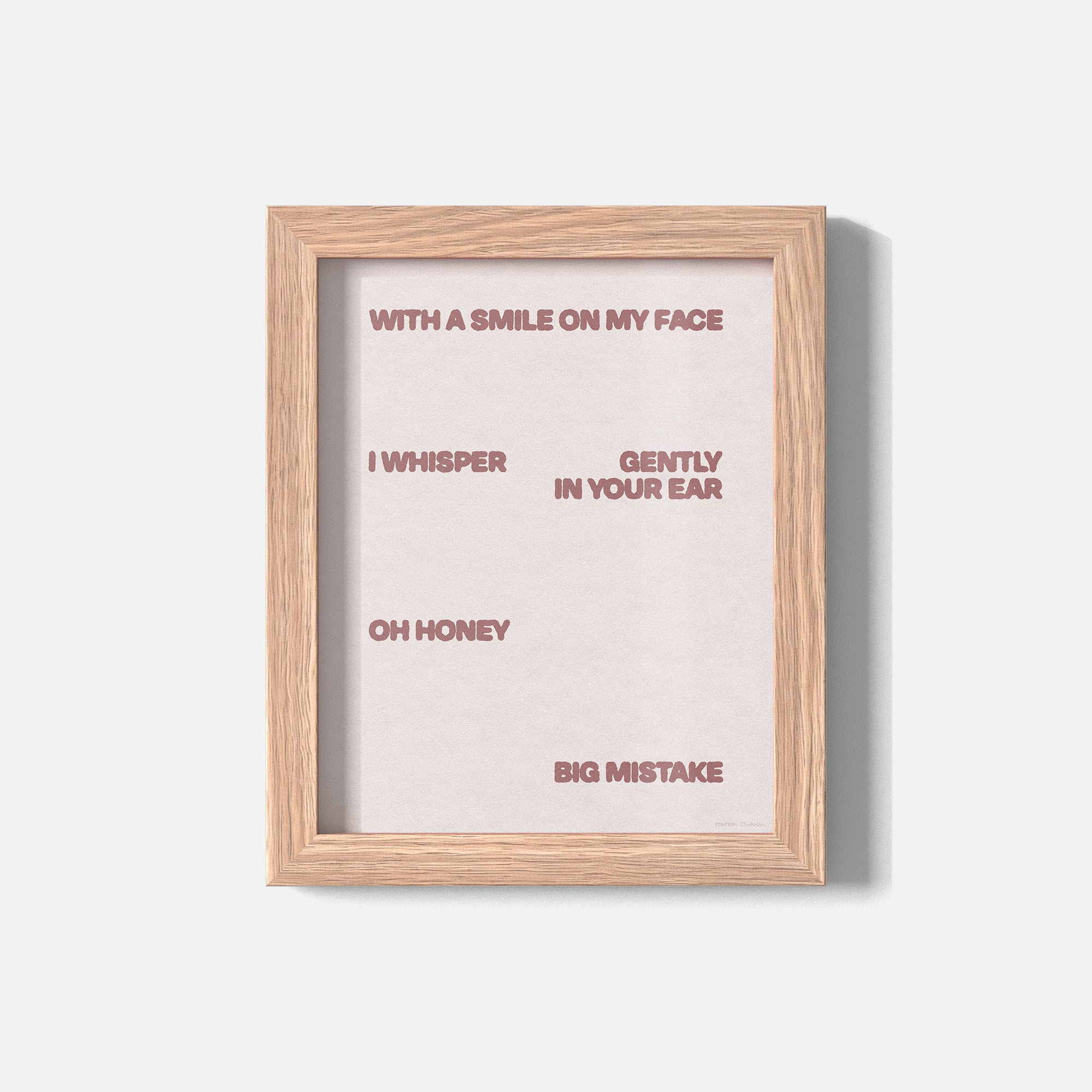 WHISPER PRINT