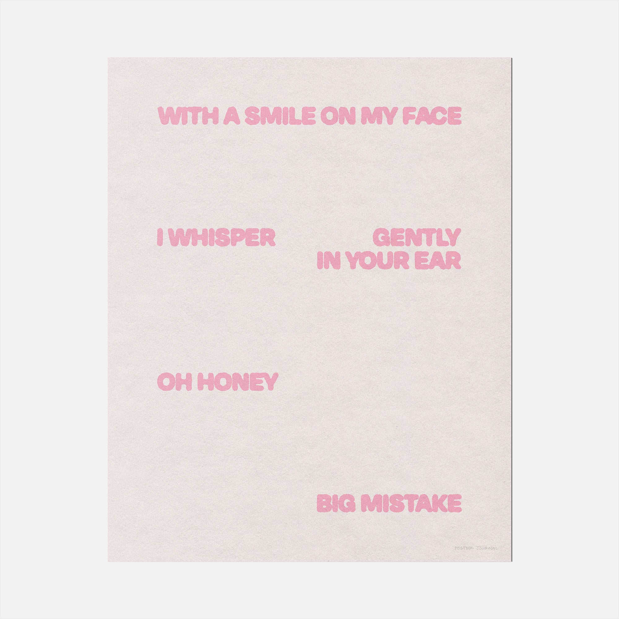 WHISPER PRINT