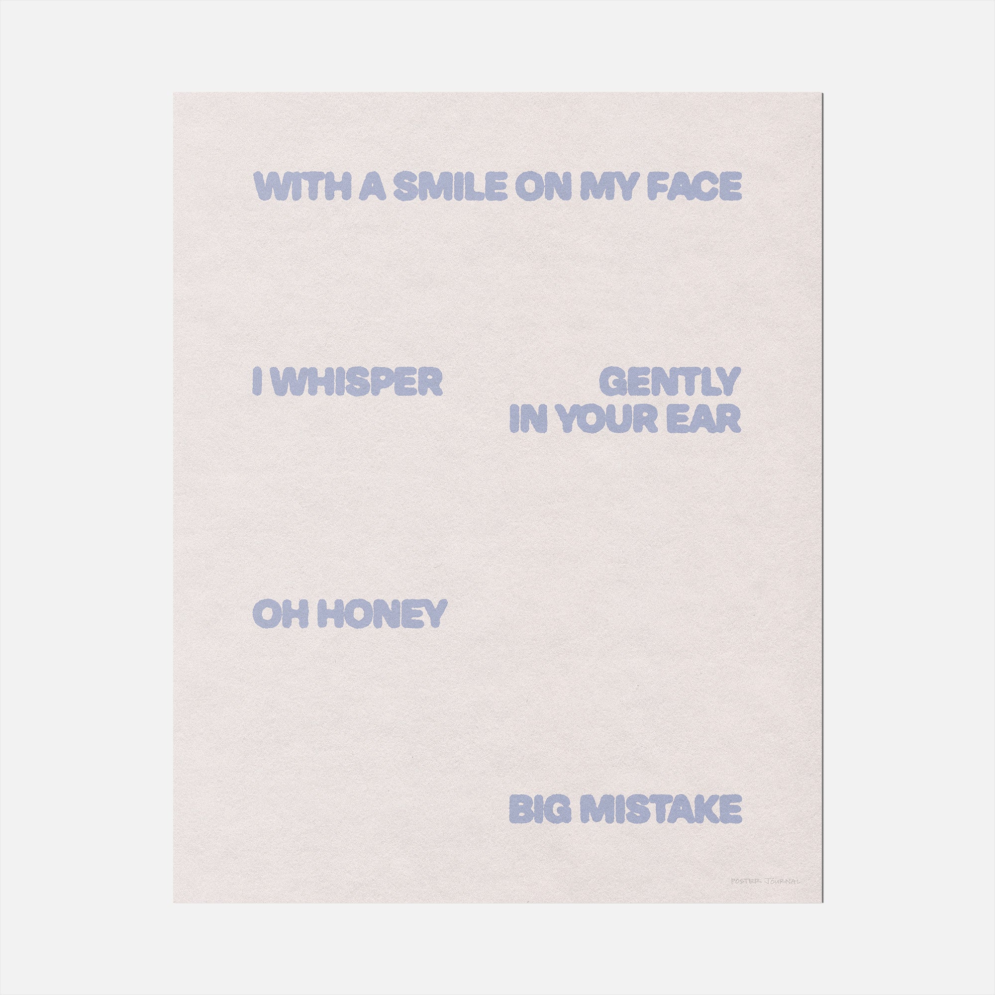 WHISPER PRINT