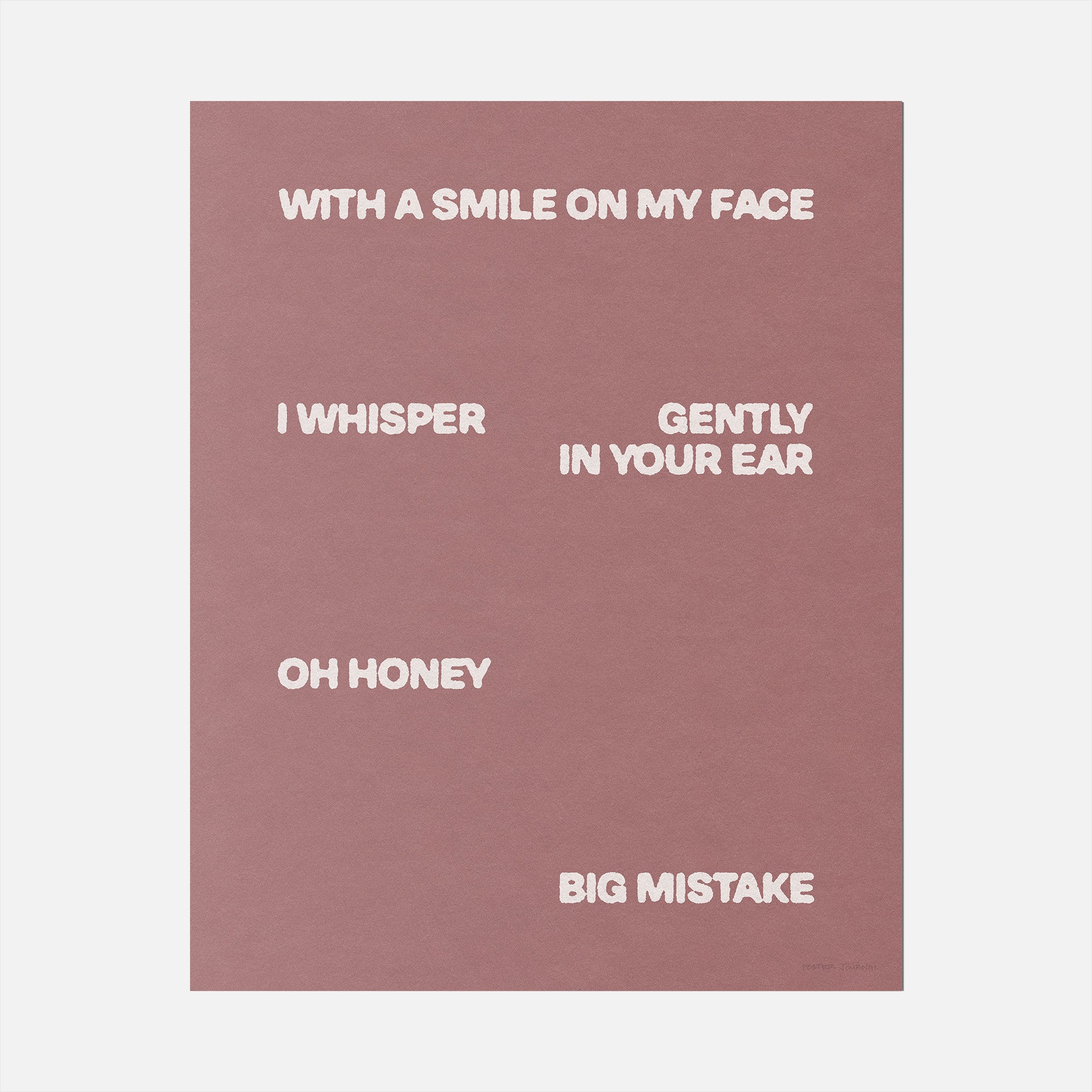 WHISPER PRINT