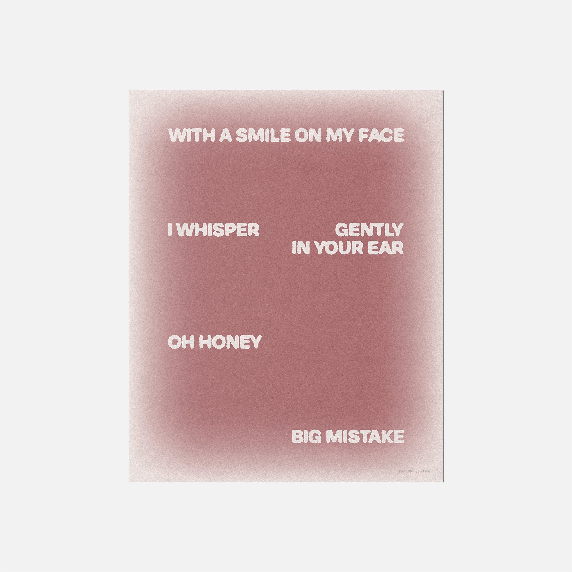 WHISPER PRINT