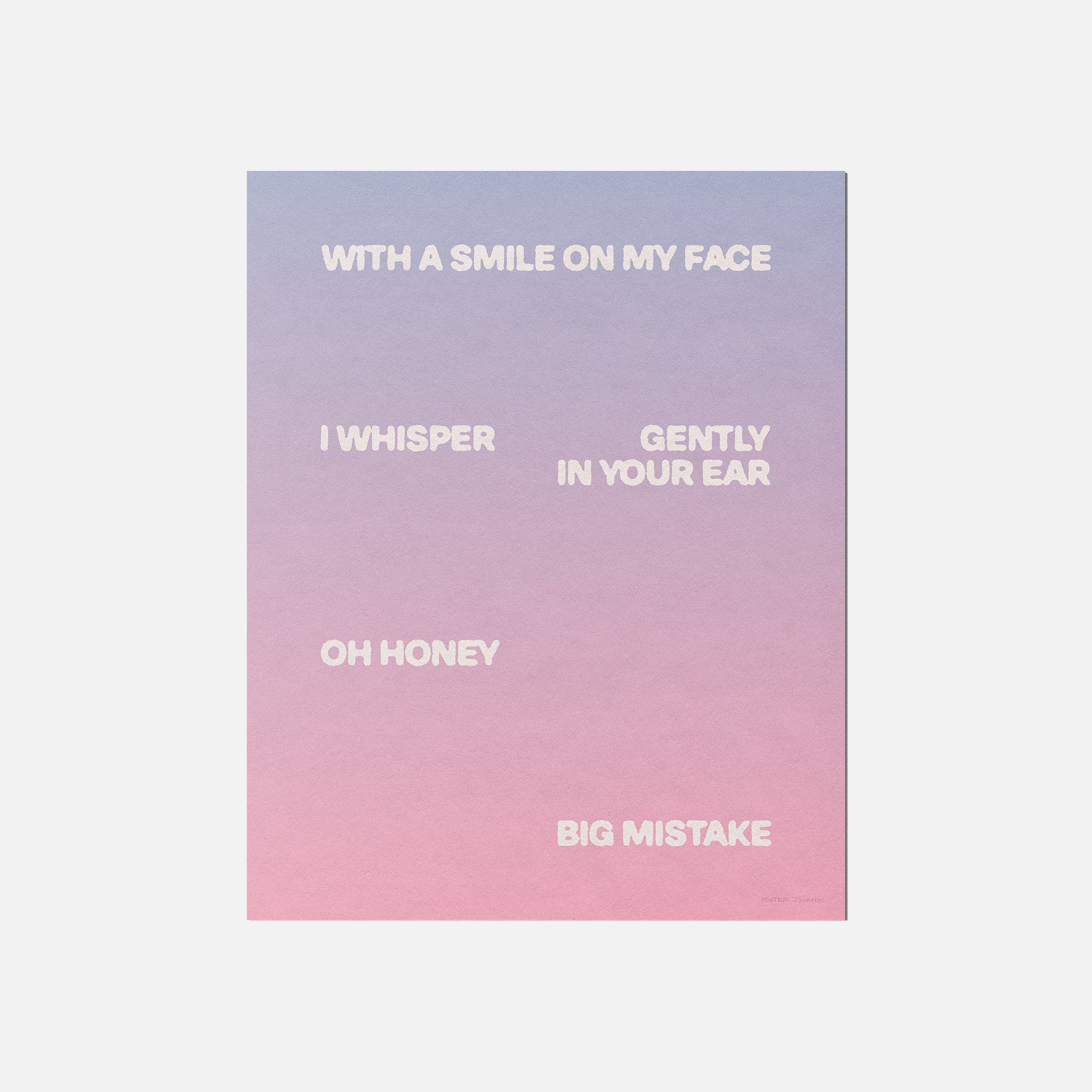WHISPER PRINT