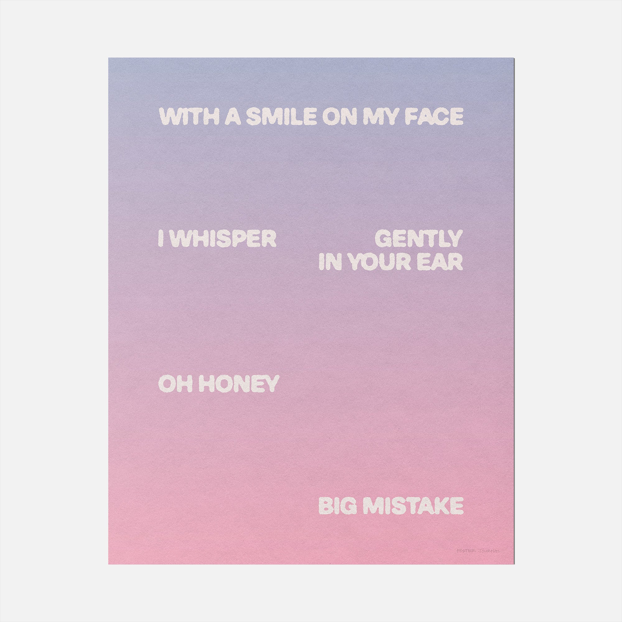 WHISPER PRINT