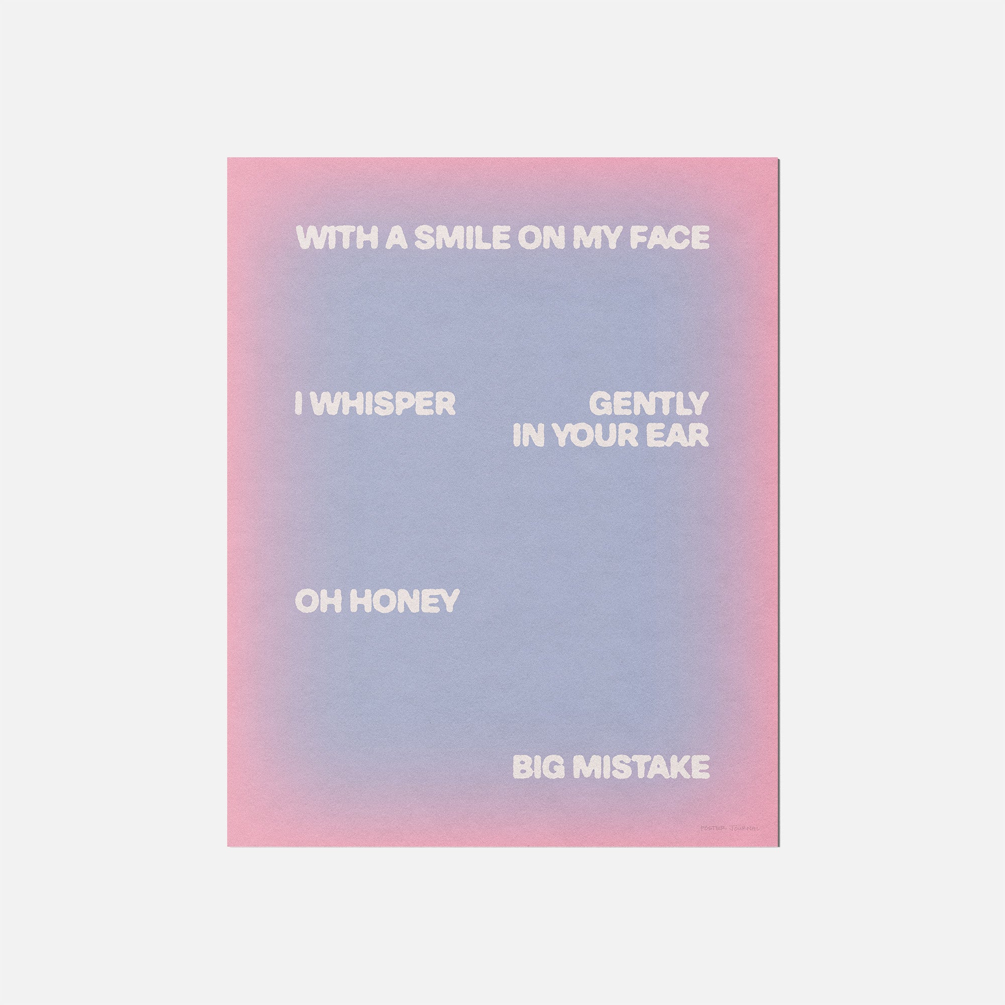 WHISPER PRINT