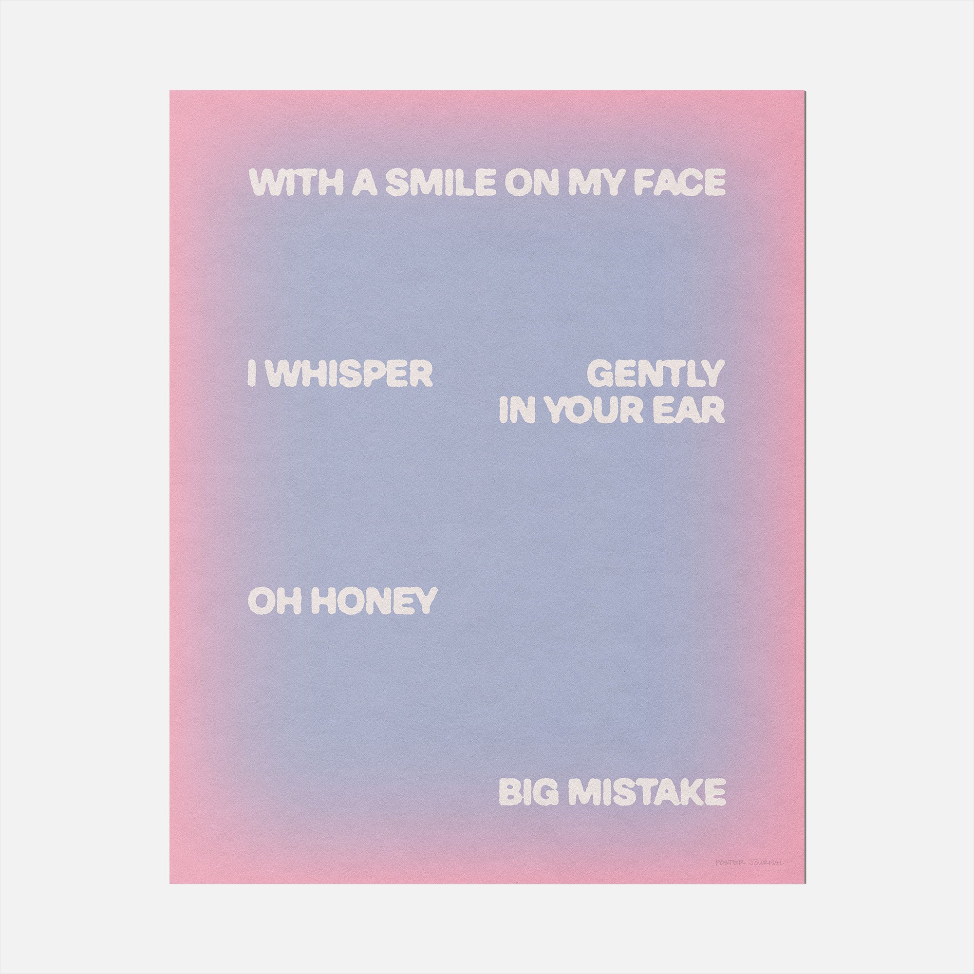 WHISPER PRINT