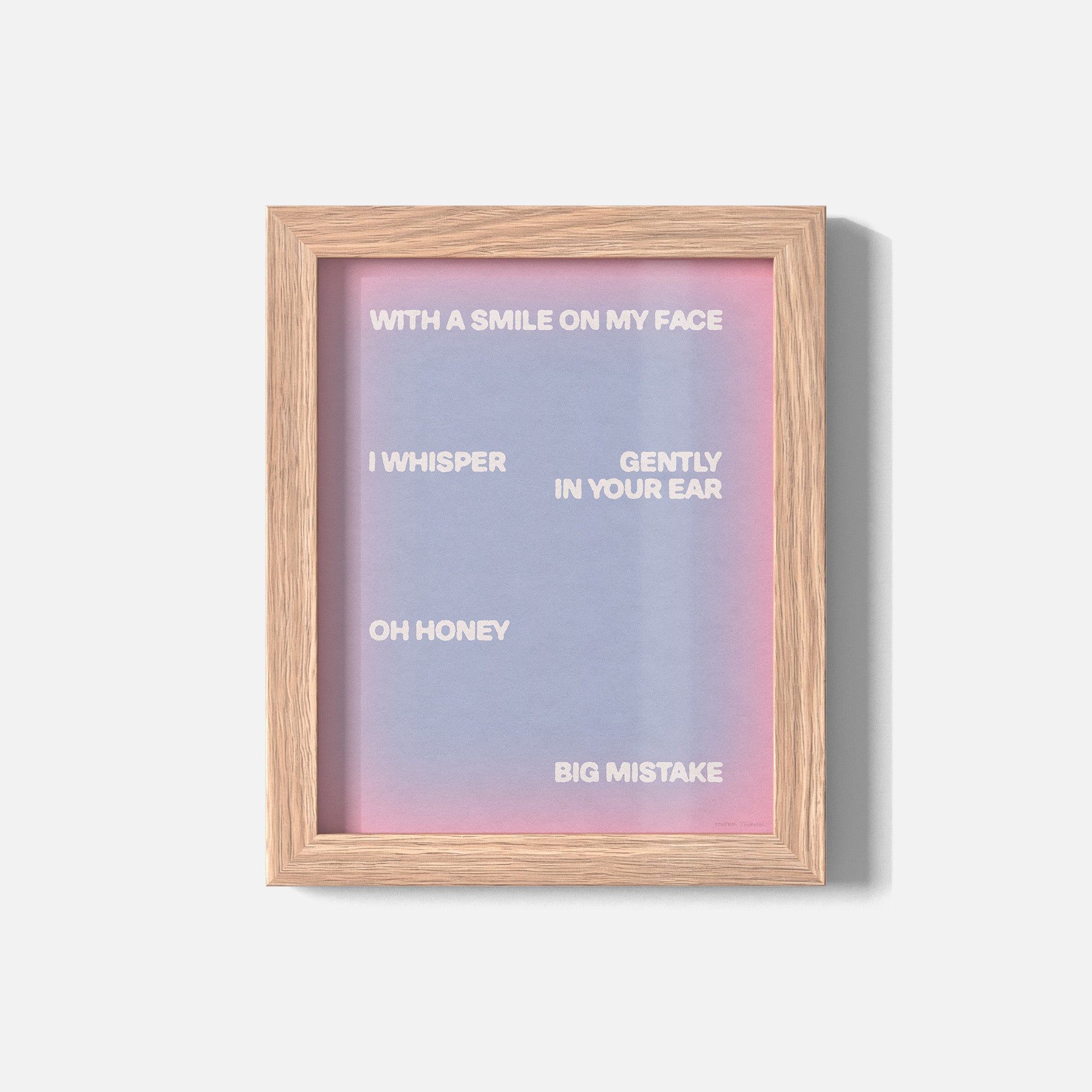 WHISPER PRINT