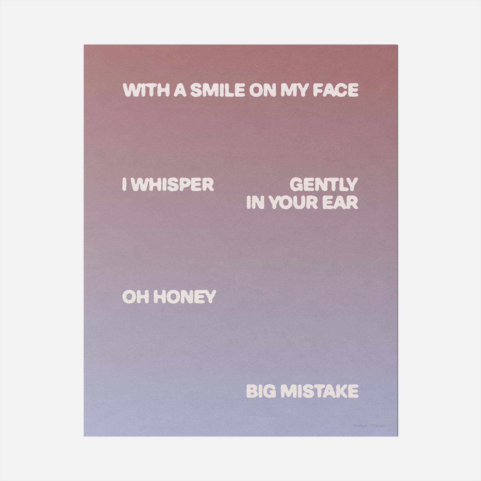 WHISPER PRINT