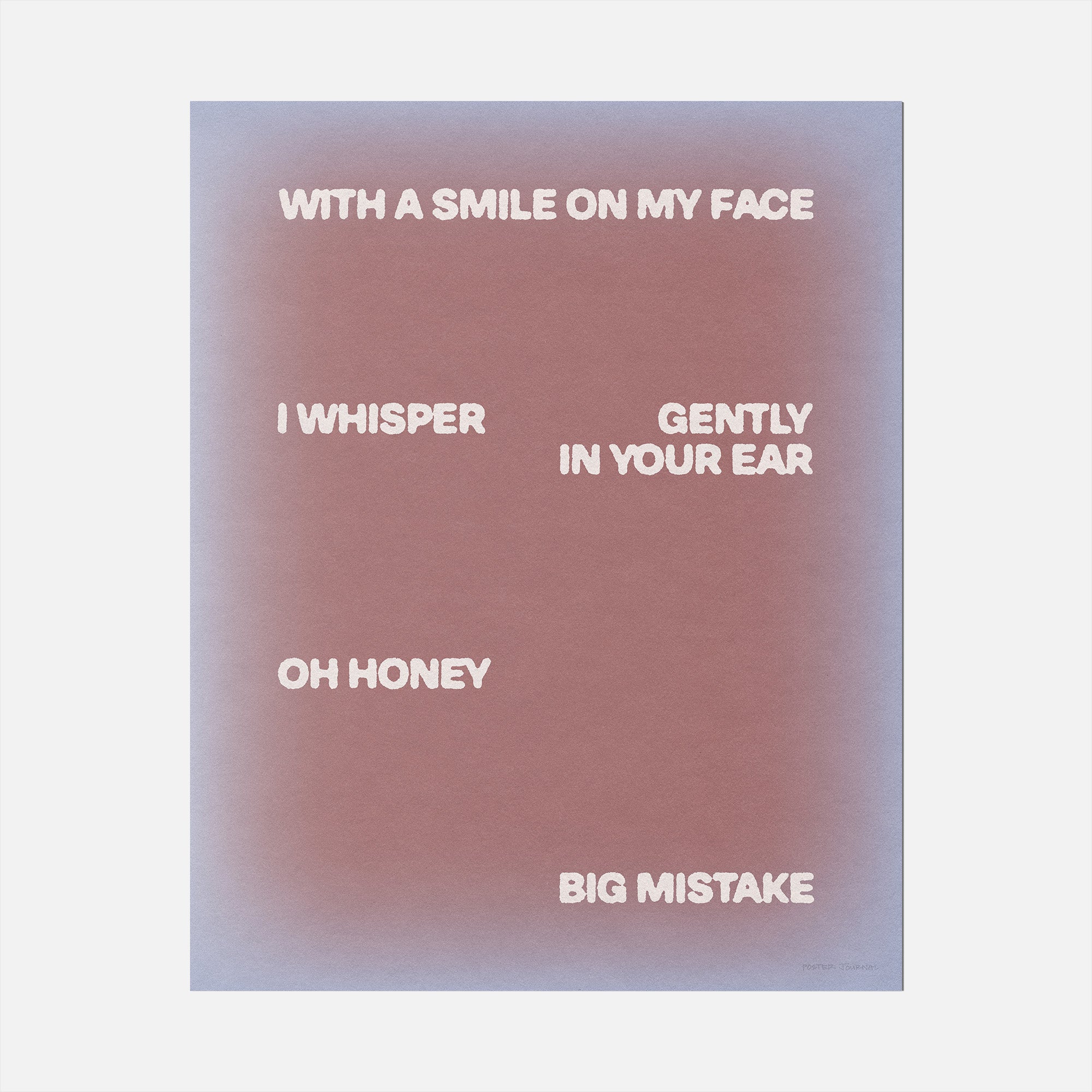WHISPER PRINT