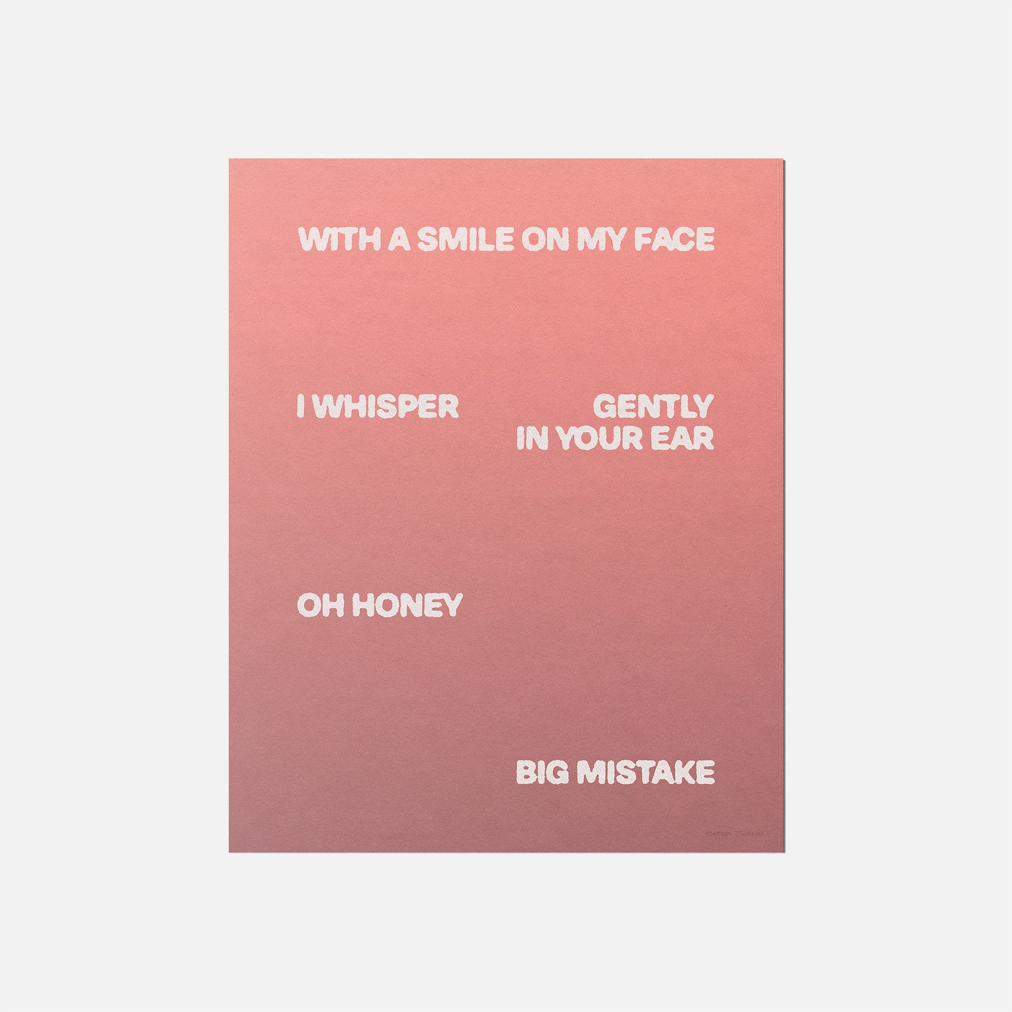 WHISPER PRINT
