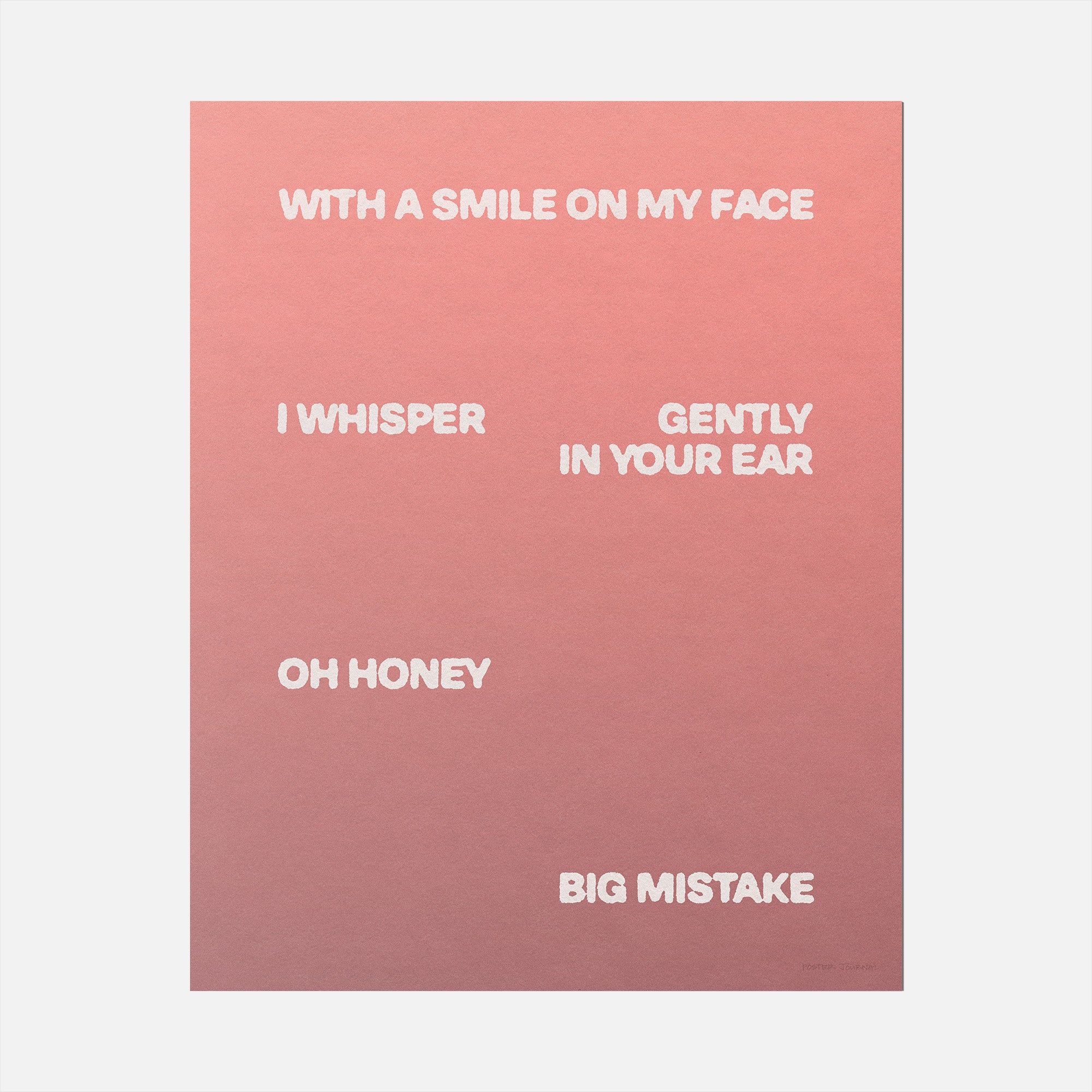 WHISPER PRINT