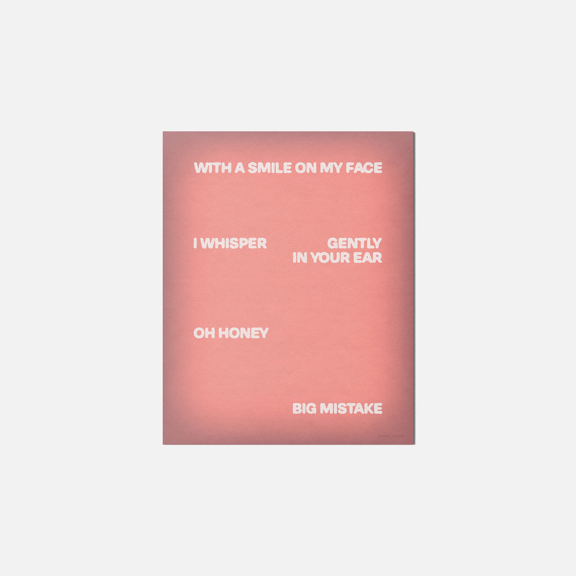WHISPER PRINT