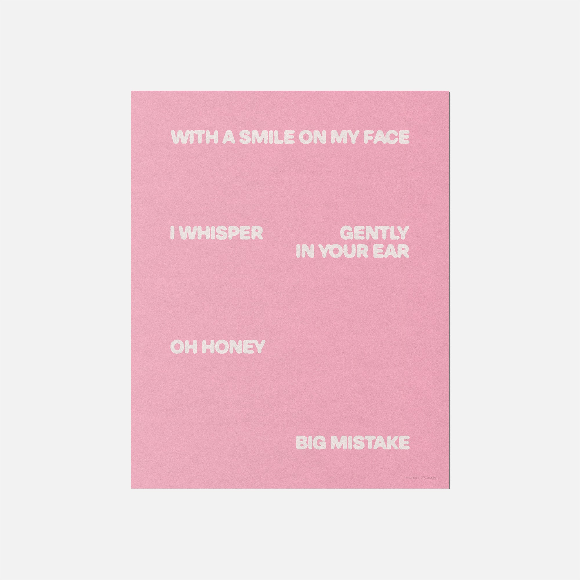WHISPER PRINT