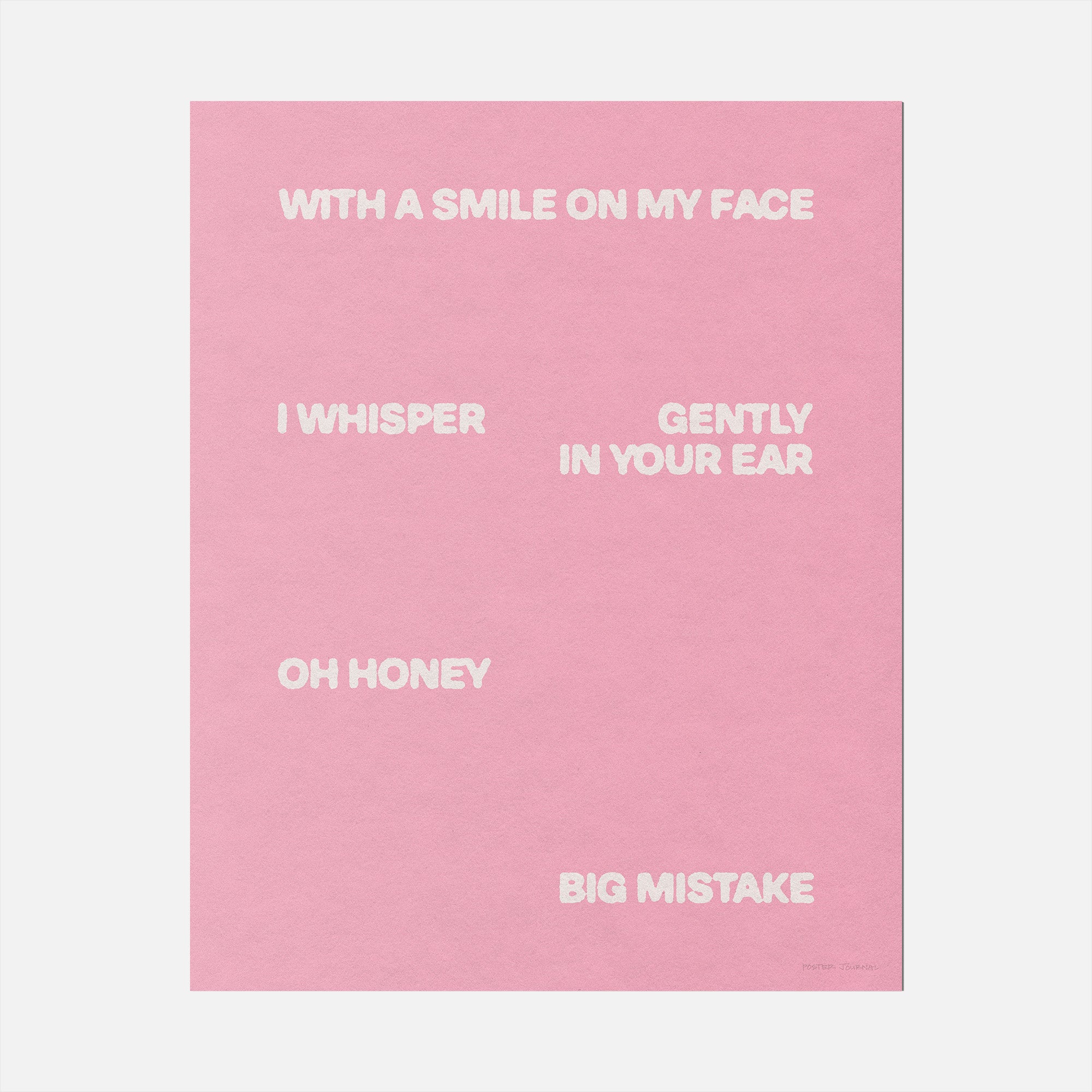 WHISPER PRINT