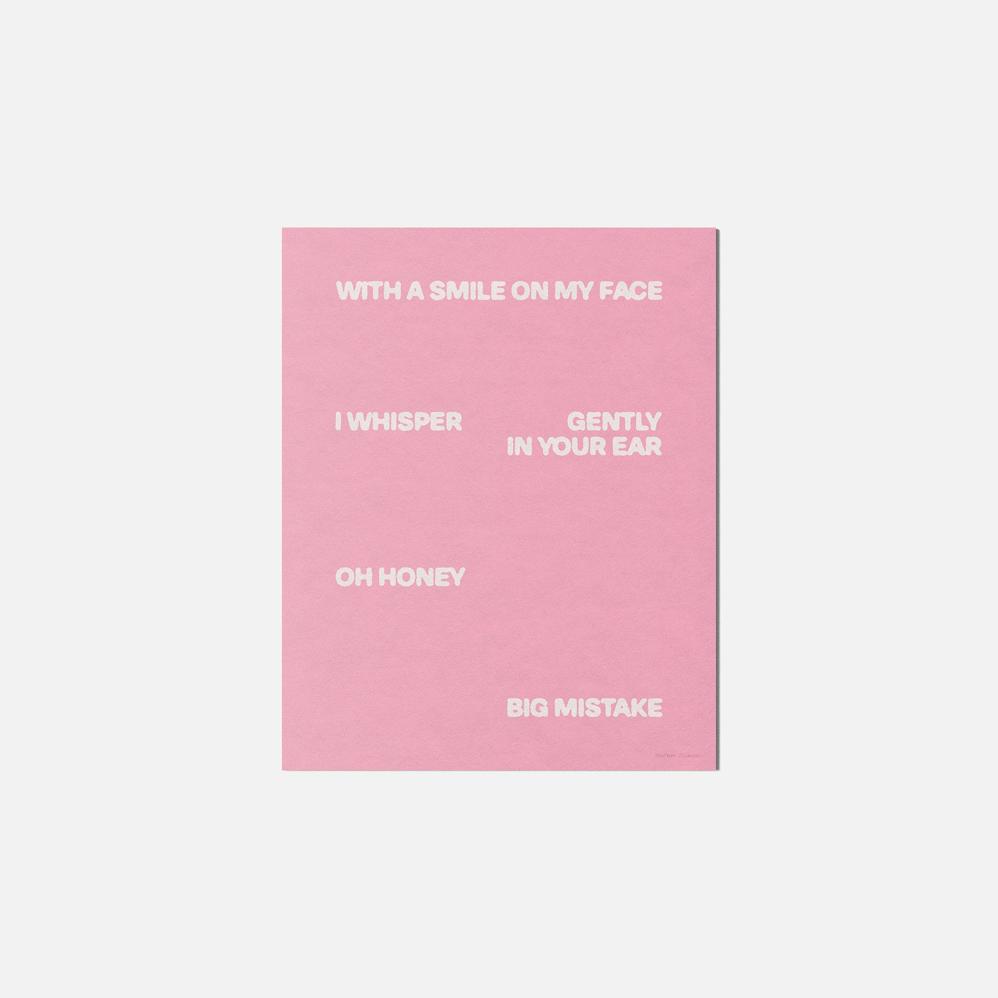 WHISPER PRINT