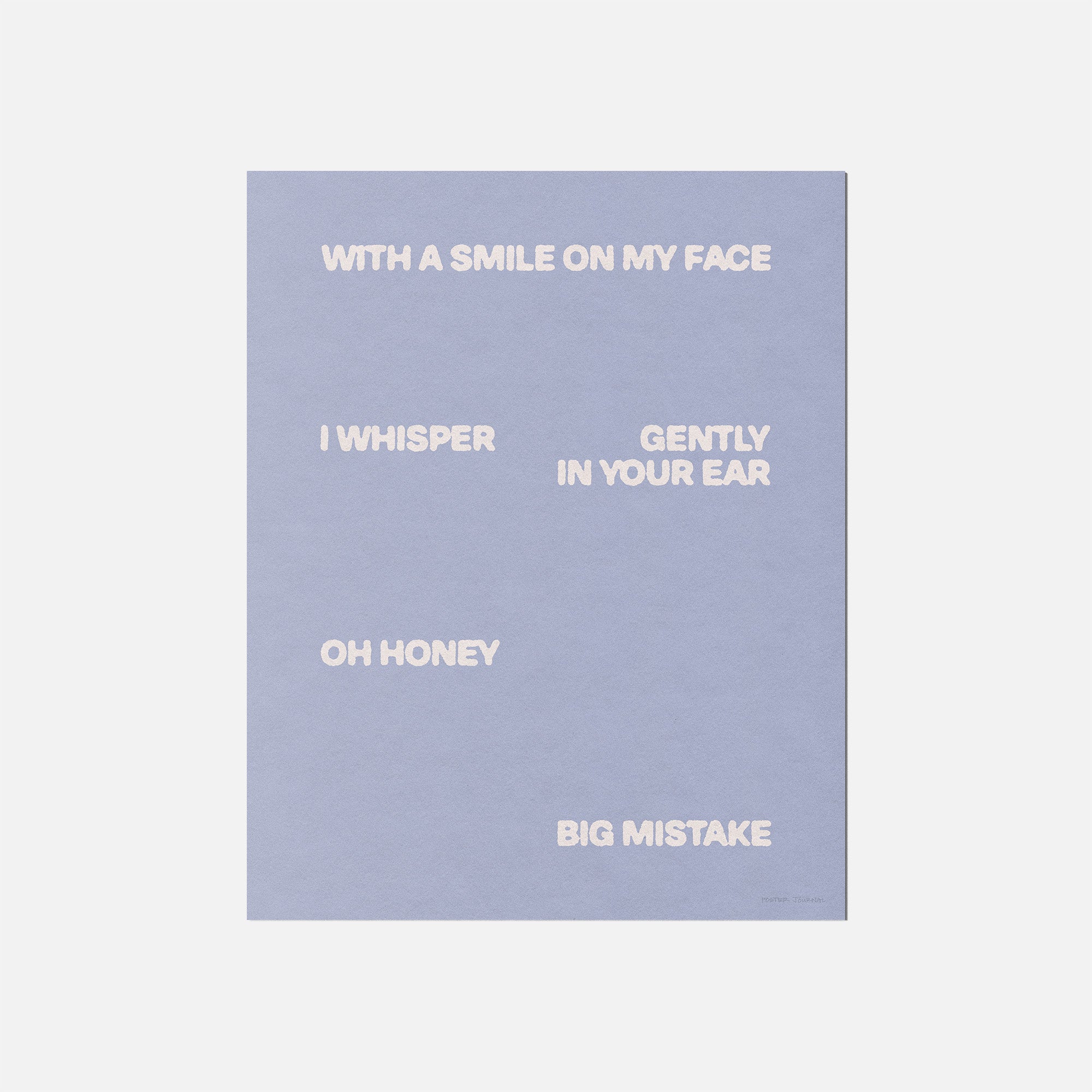 WHISPER PRINT