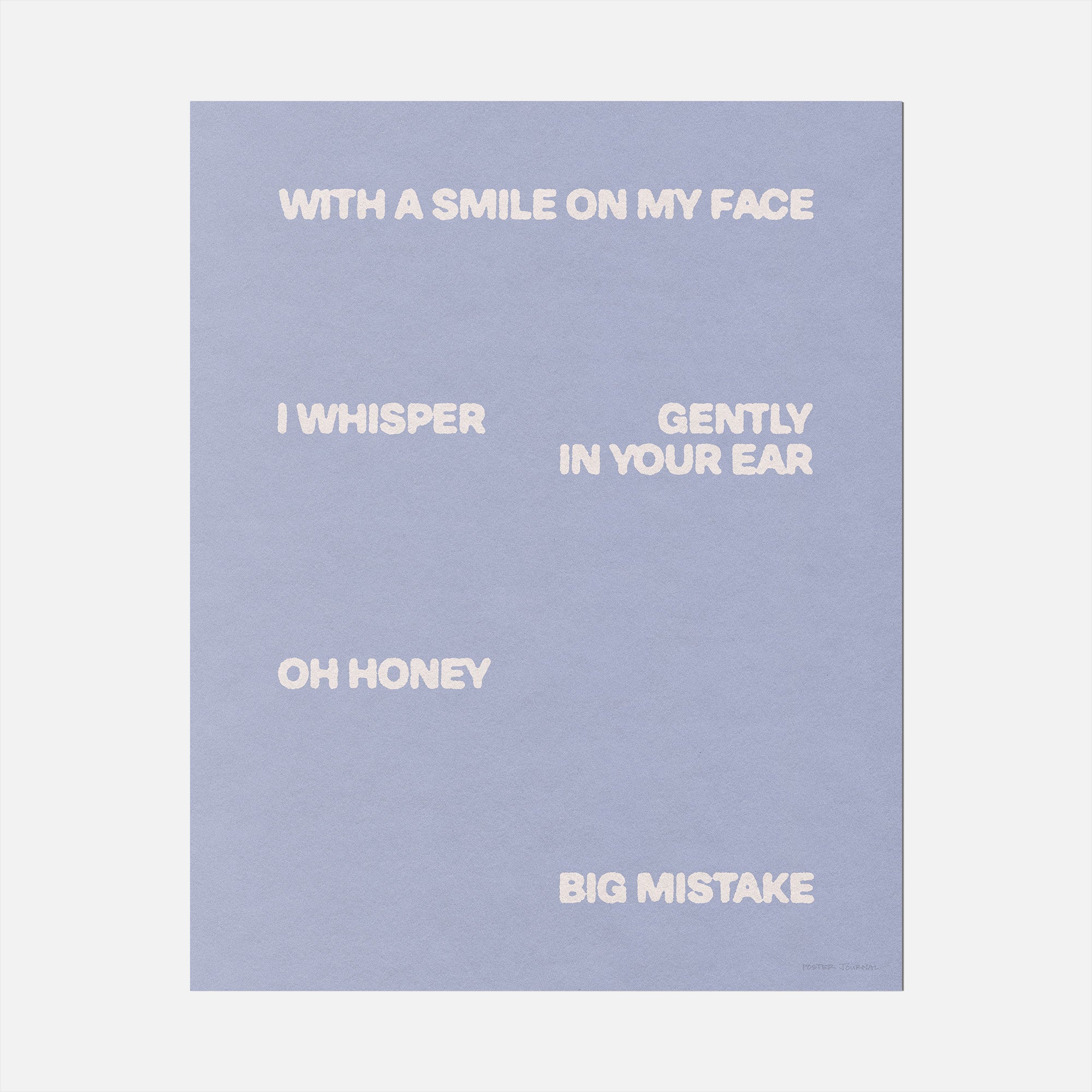 WHISPER PRINT