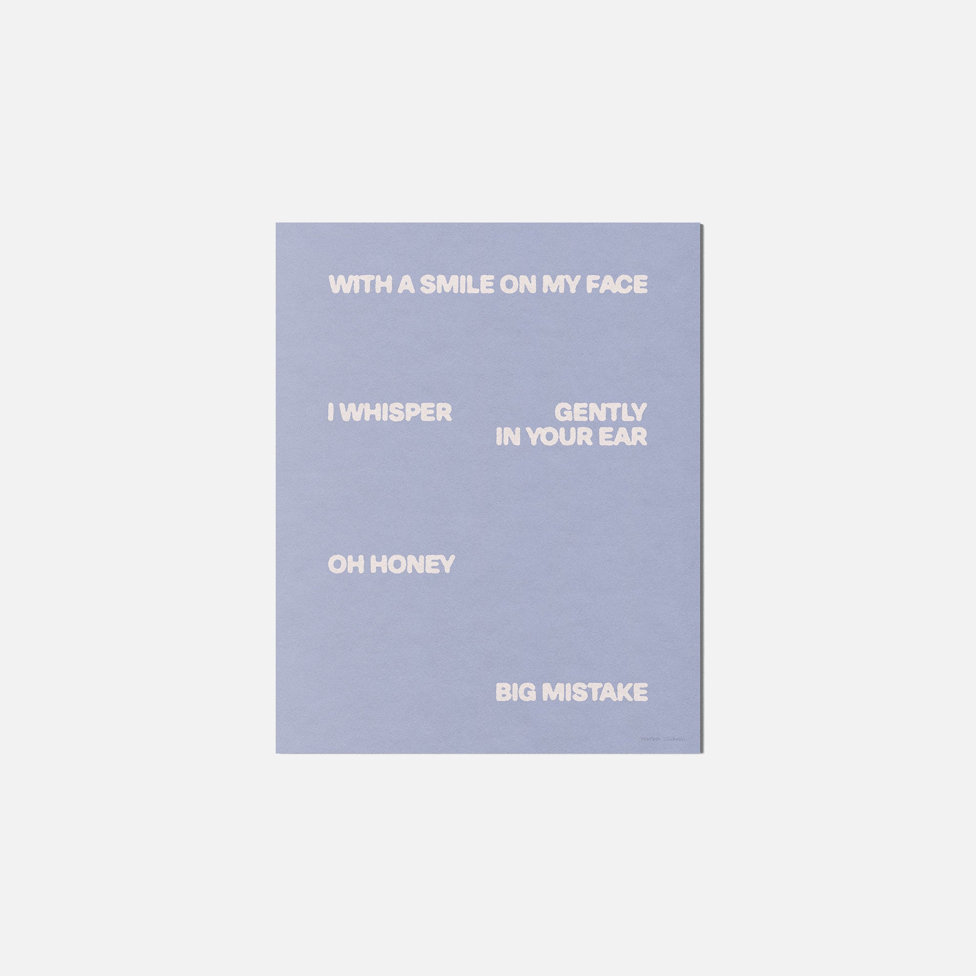 WHISPER PRINT