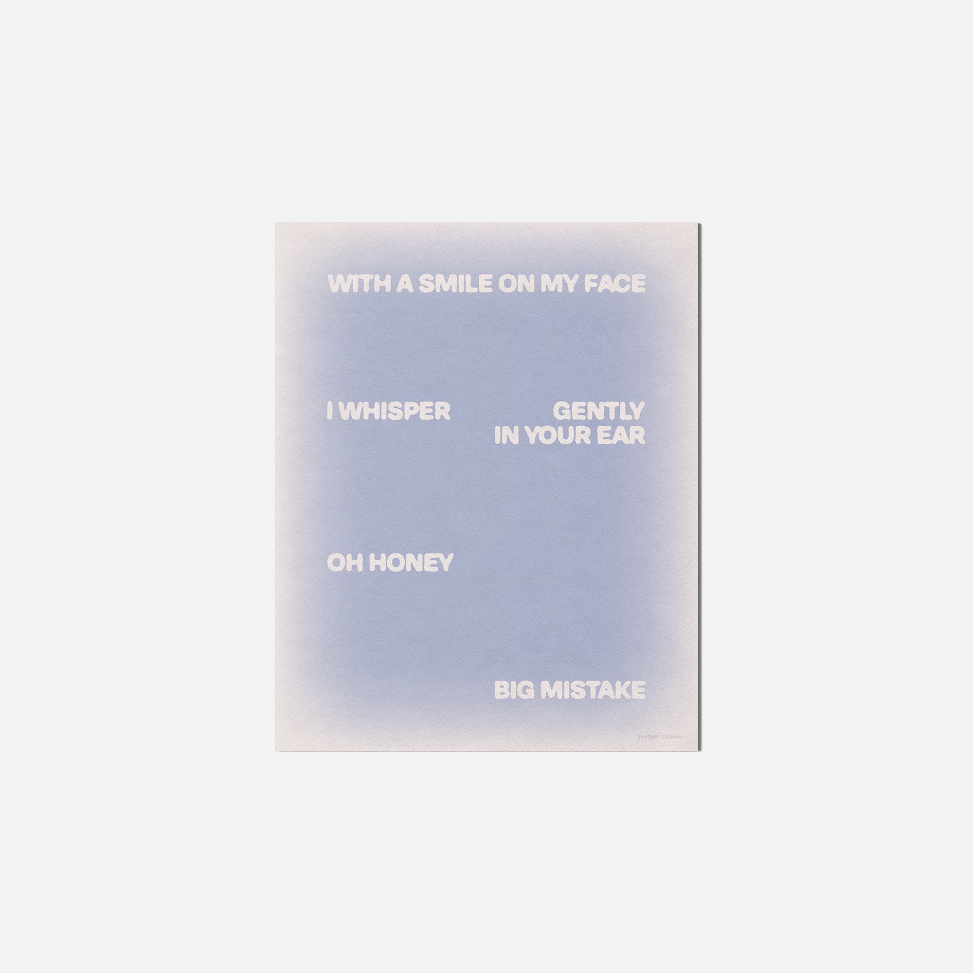 WHISPER PRINT
