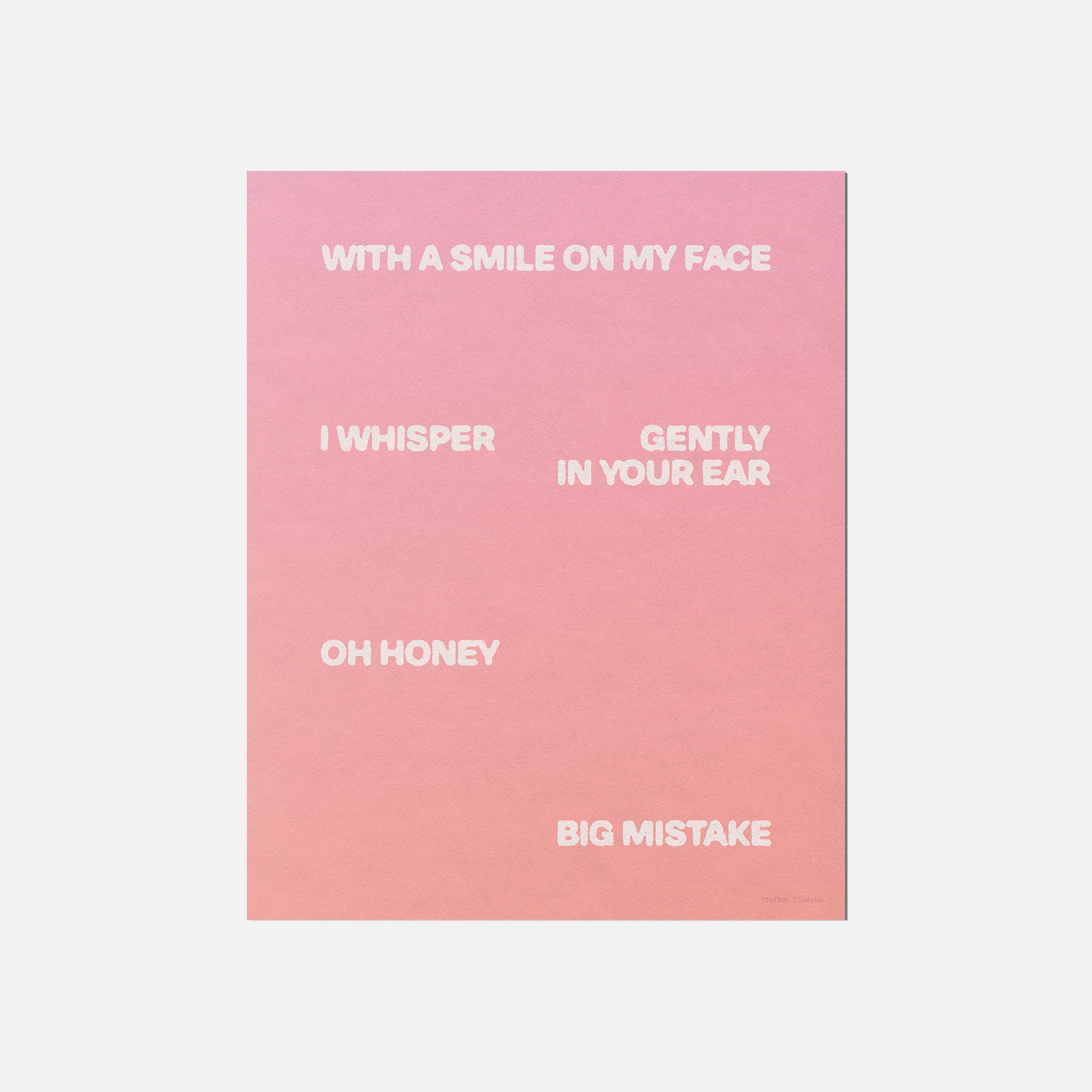 WHISPER PRINT