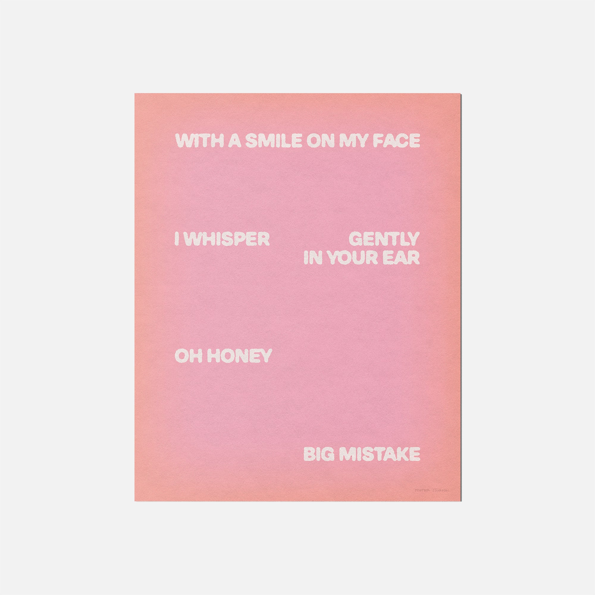 WHISPER PRINT