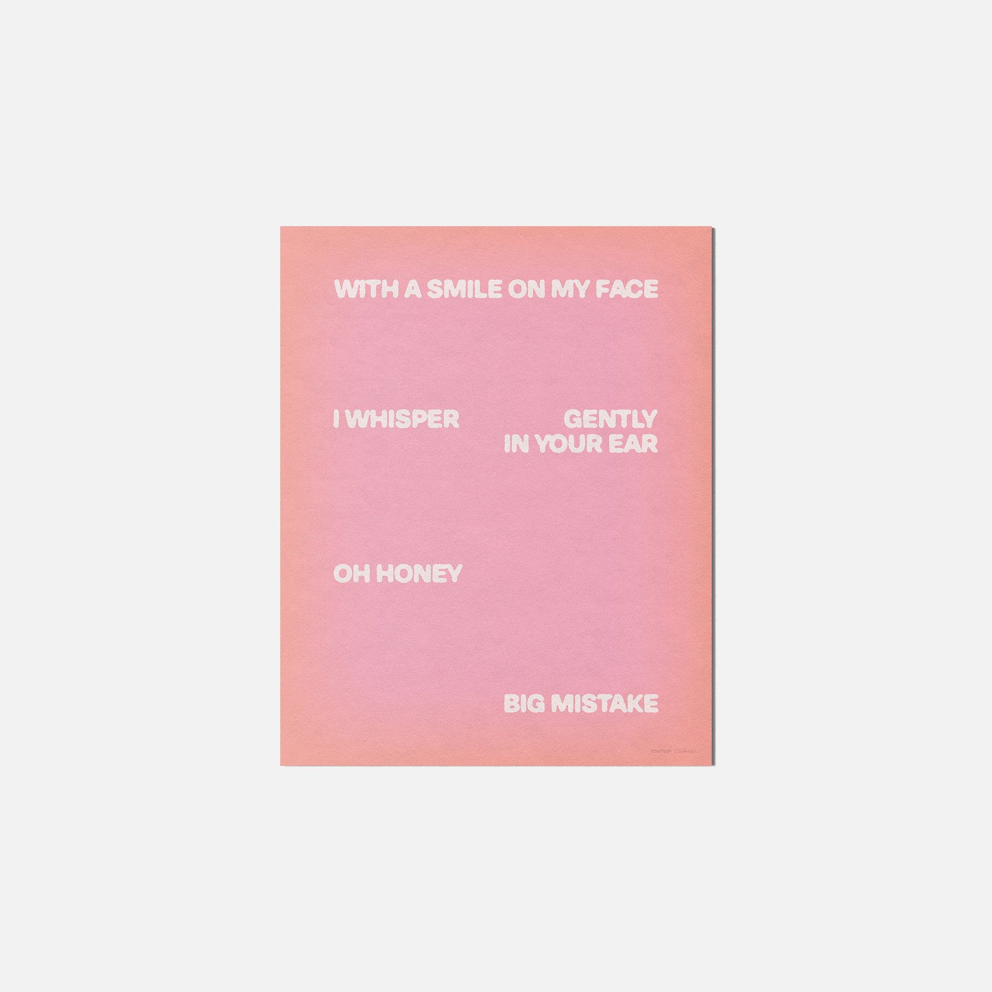 WHISPER PRINT