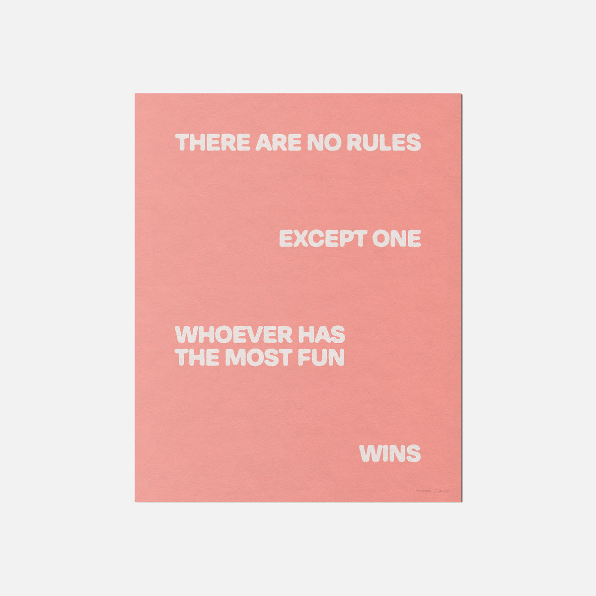 WHOEVER PRINT