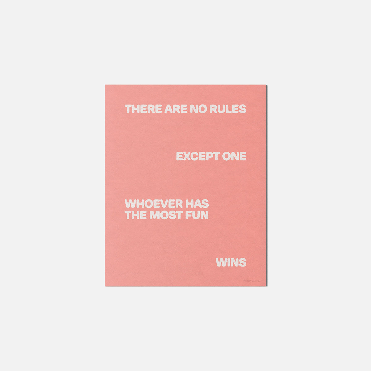WHOEVER PRINT