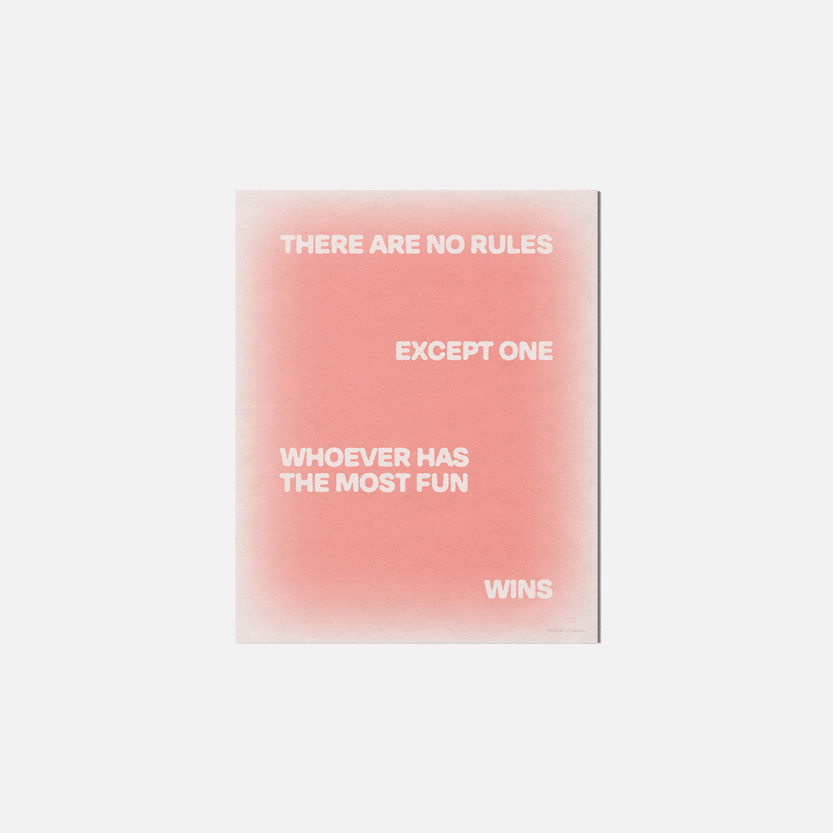 WHOEVER PRINT