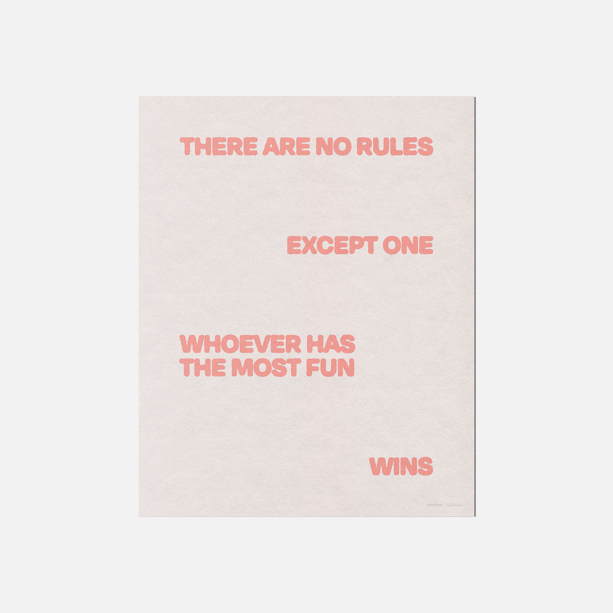 WHOEVER PRINT