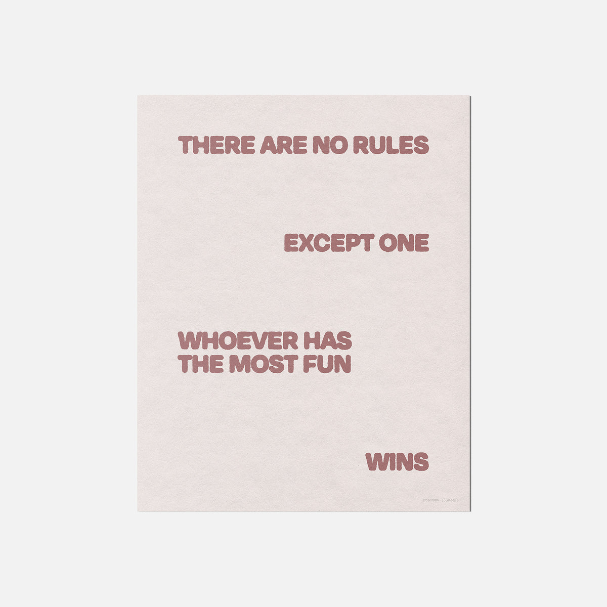 WHOEVER PRINT