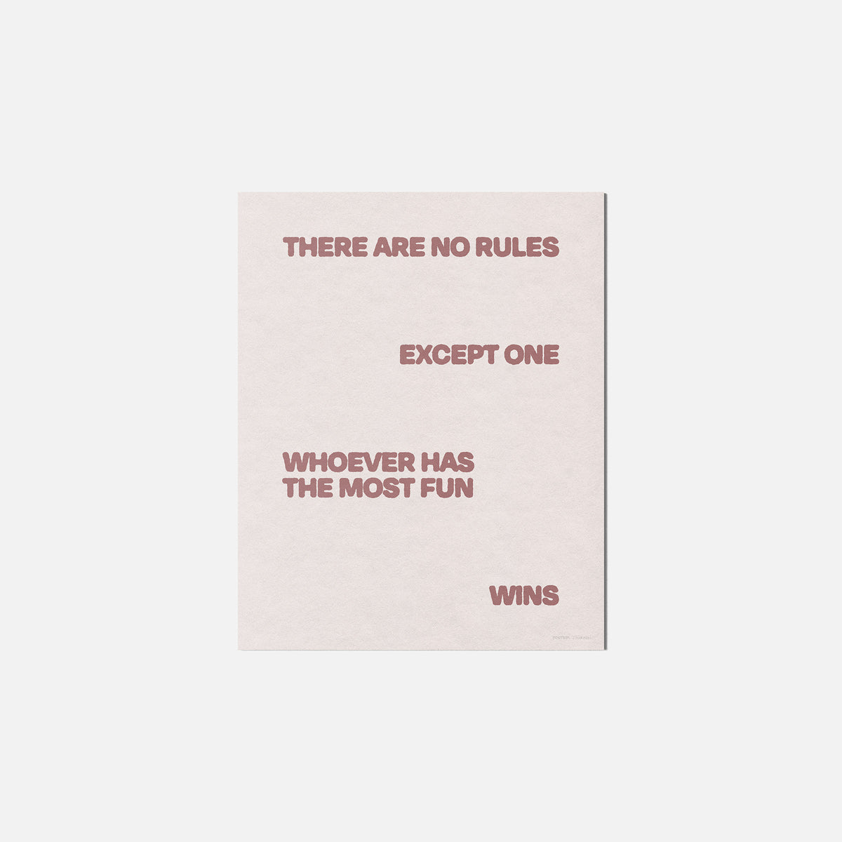 WHOEVER PRINT