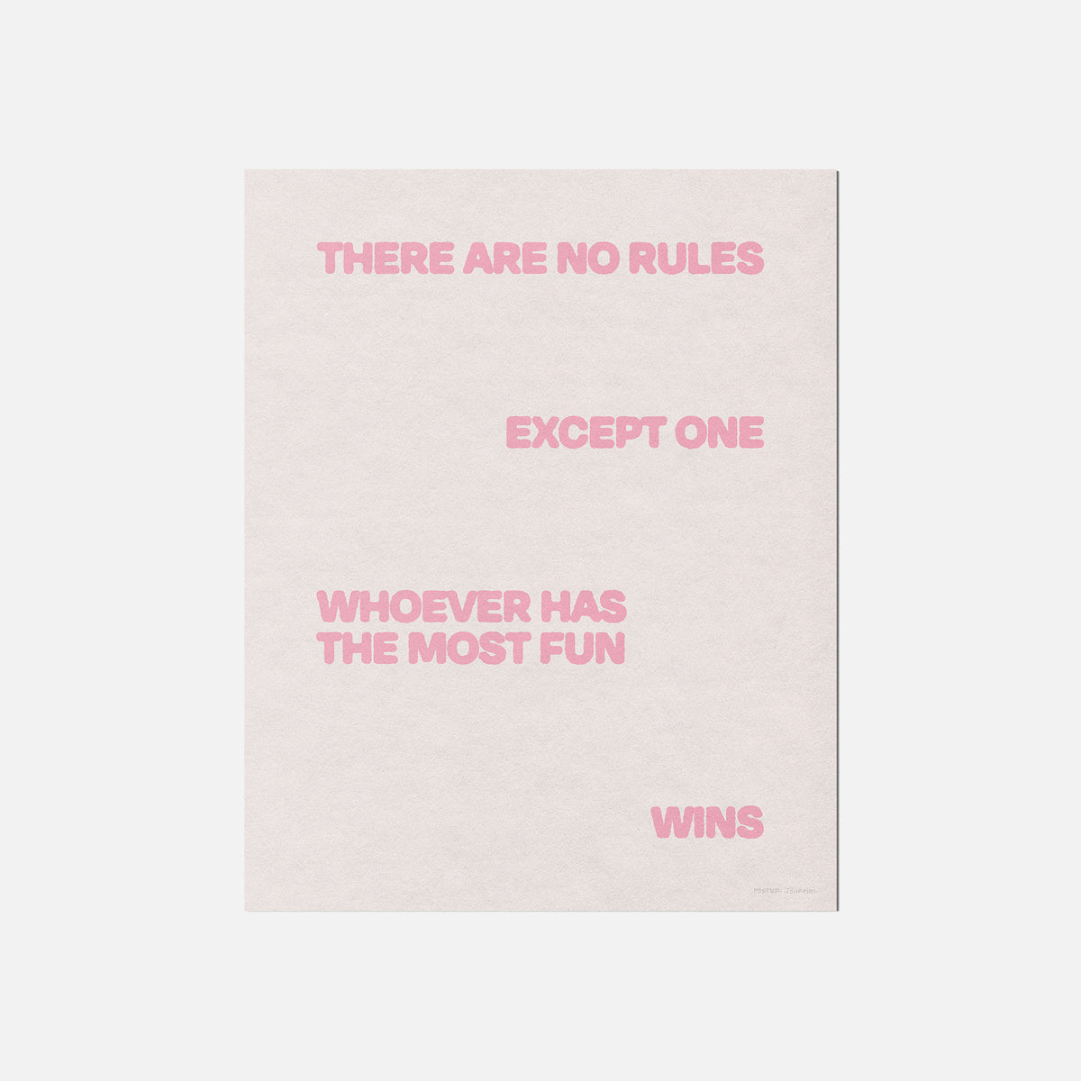 WHOEVER PRINT