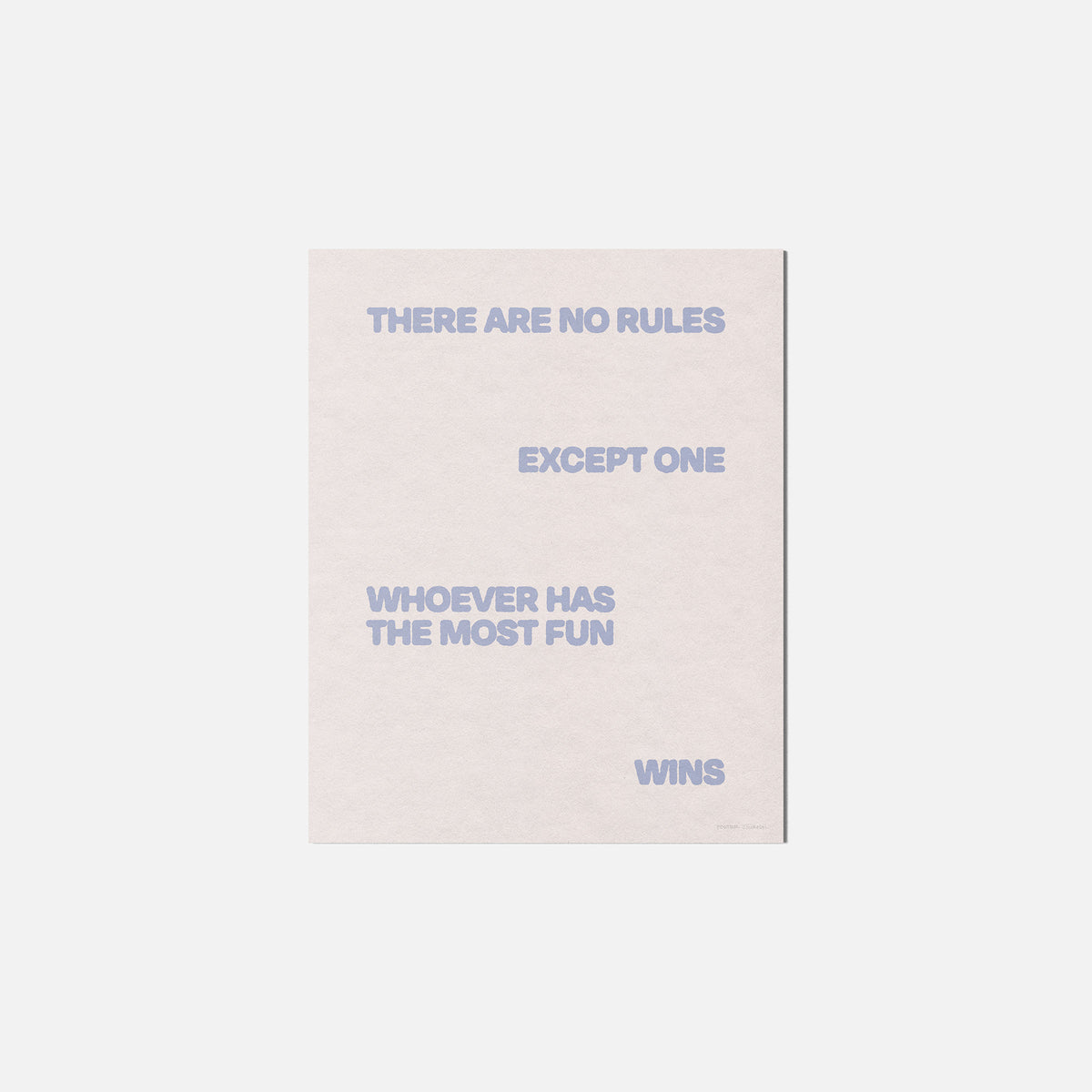 WHOEVER PRINT