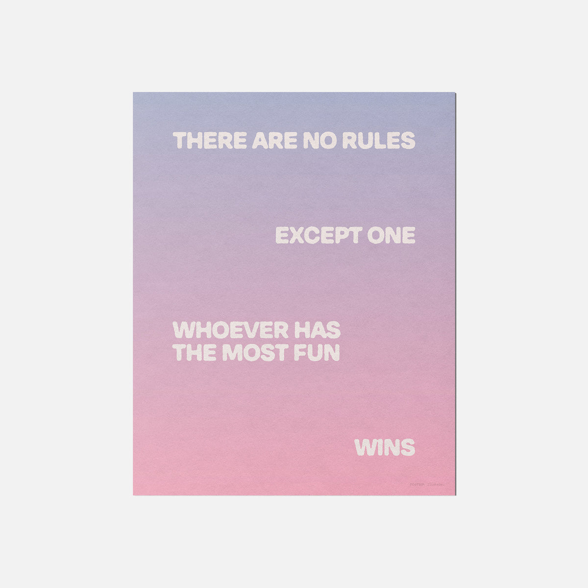 WHOEVER PRINT