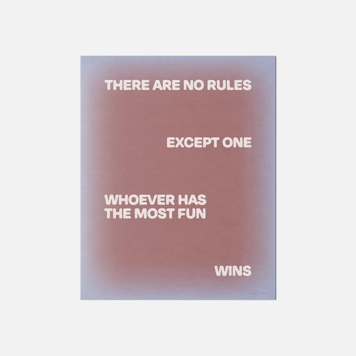 WHOEVER PRINT