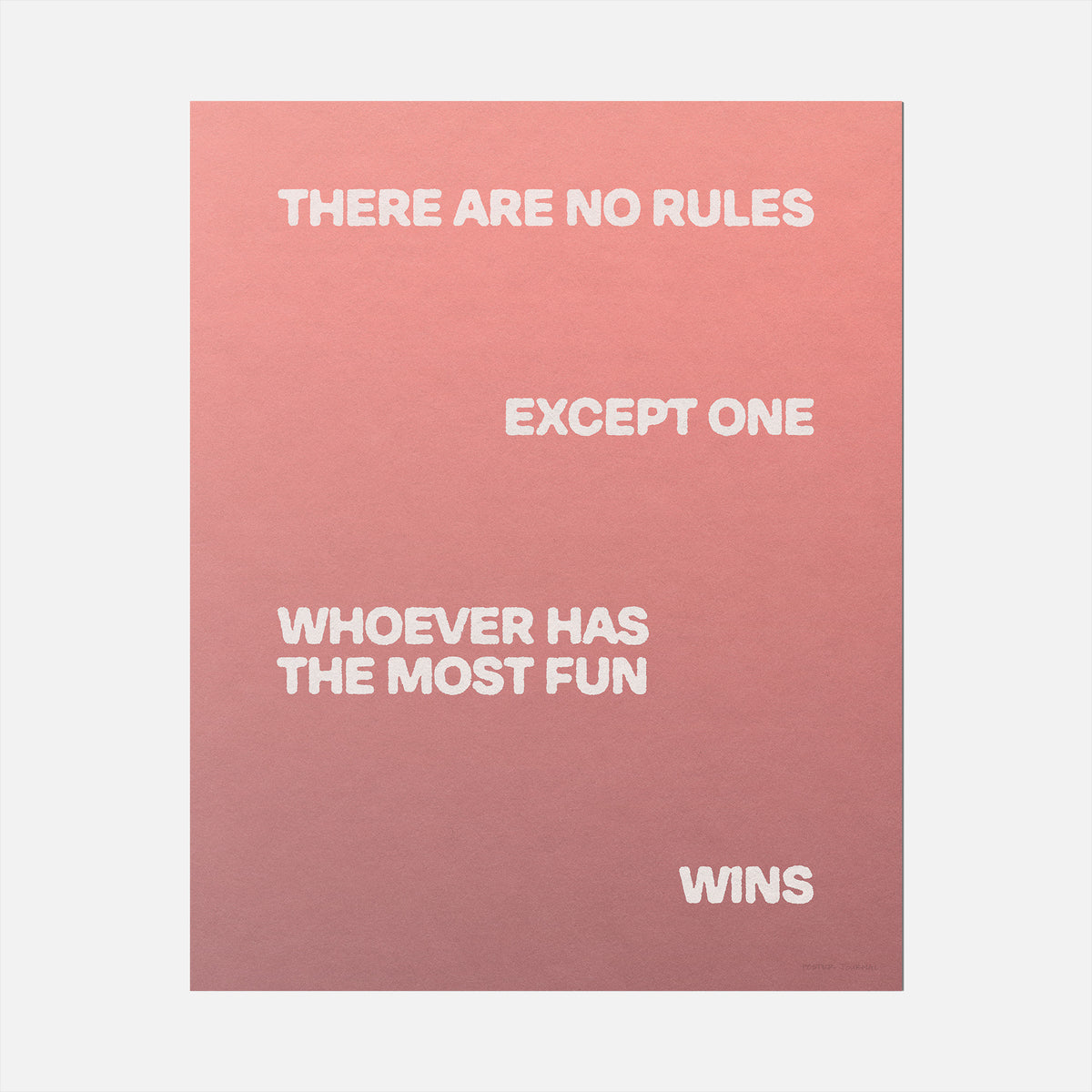 WHOEVER PRINT