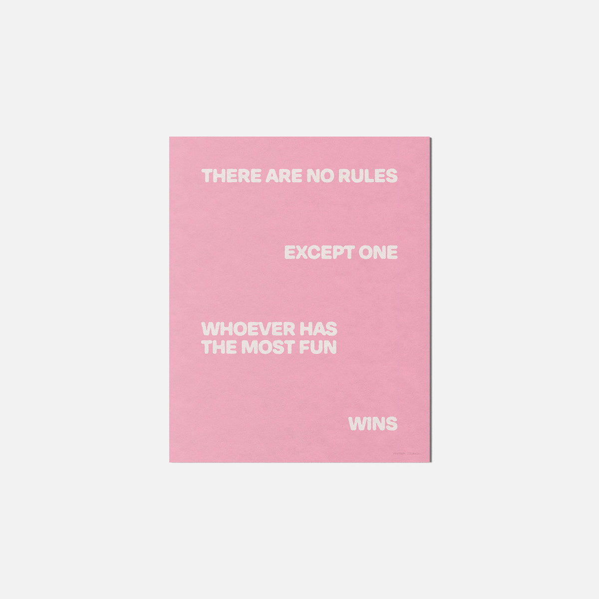 WHOEVER PRINT
