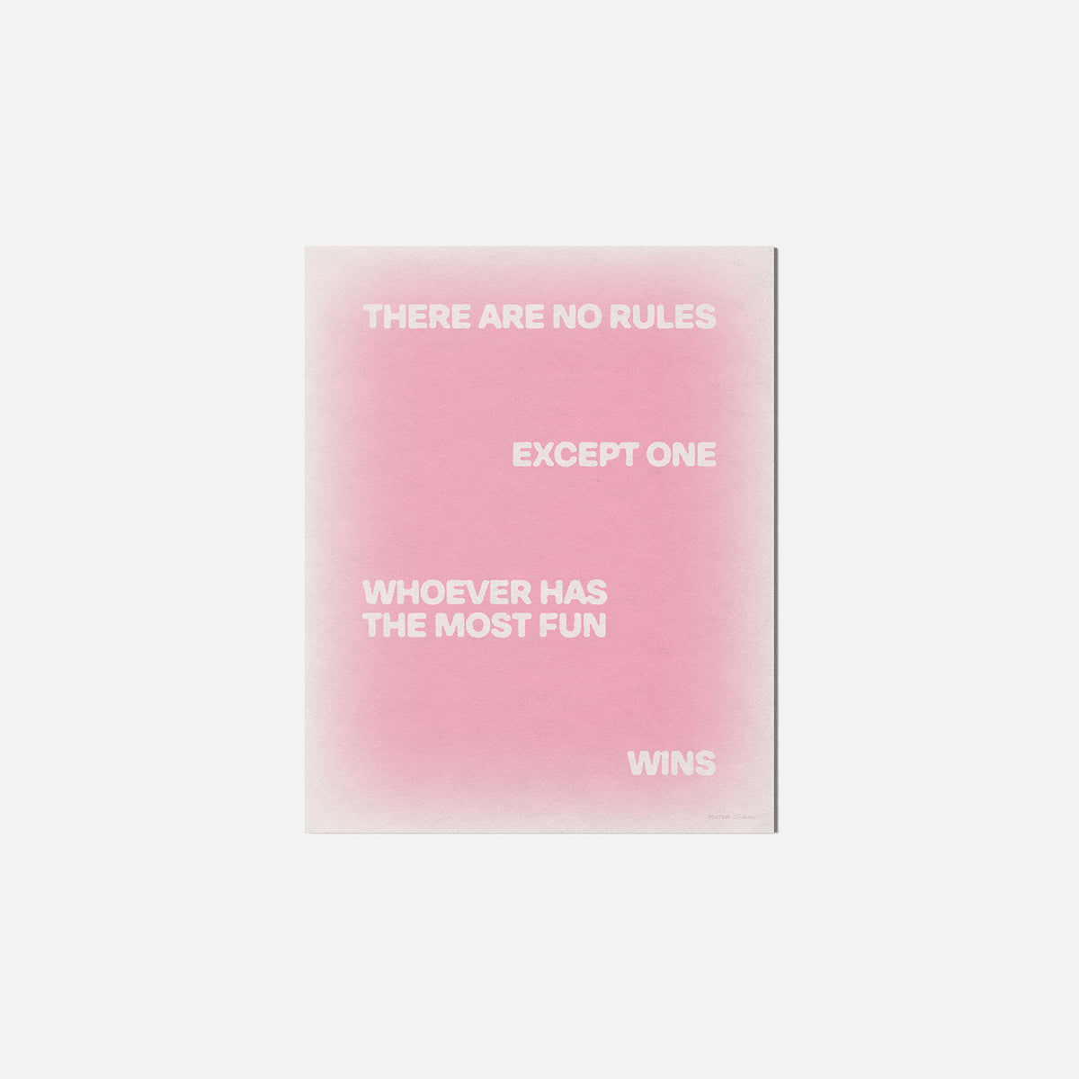WHOEVER PRINT