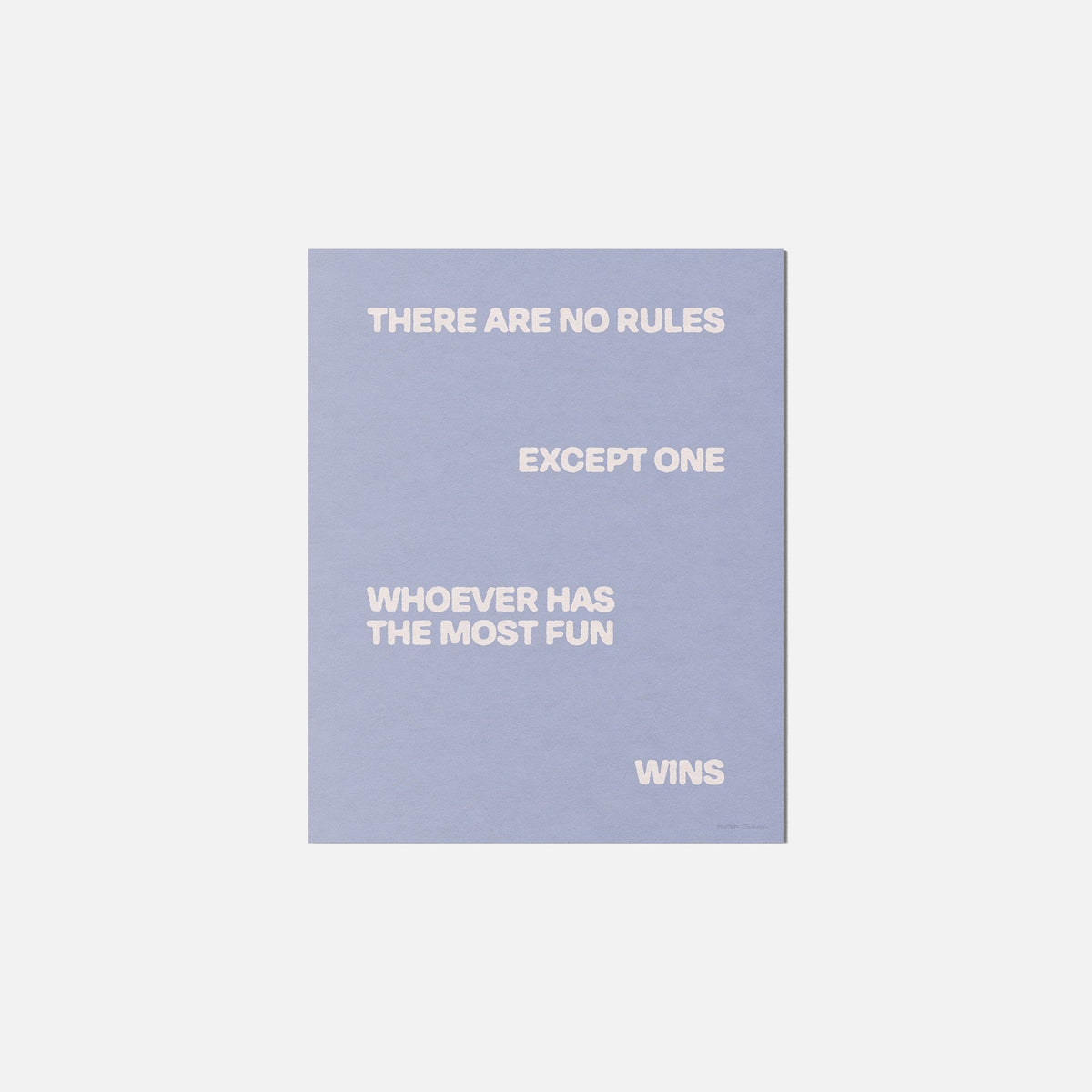 WHOEVER PRINT