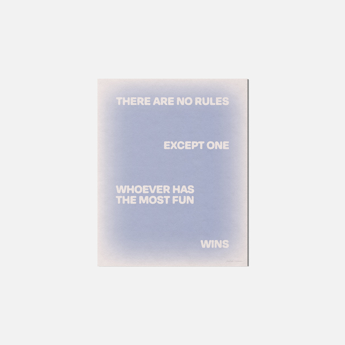 WHOEVER PRINT