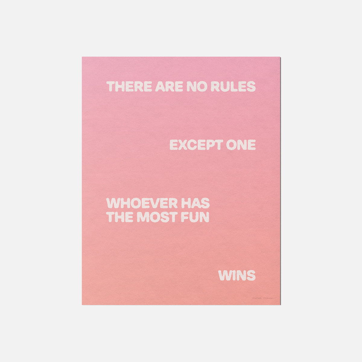WHOEVER PRINT
