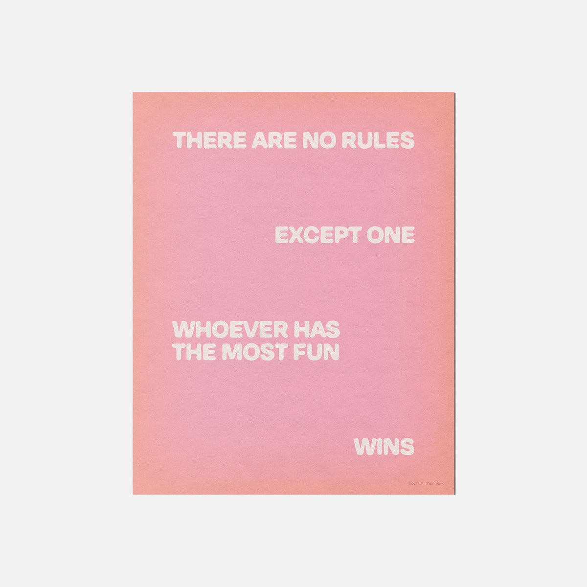 WHOEVER PRINT