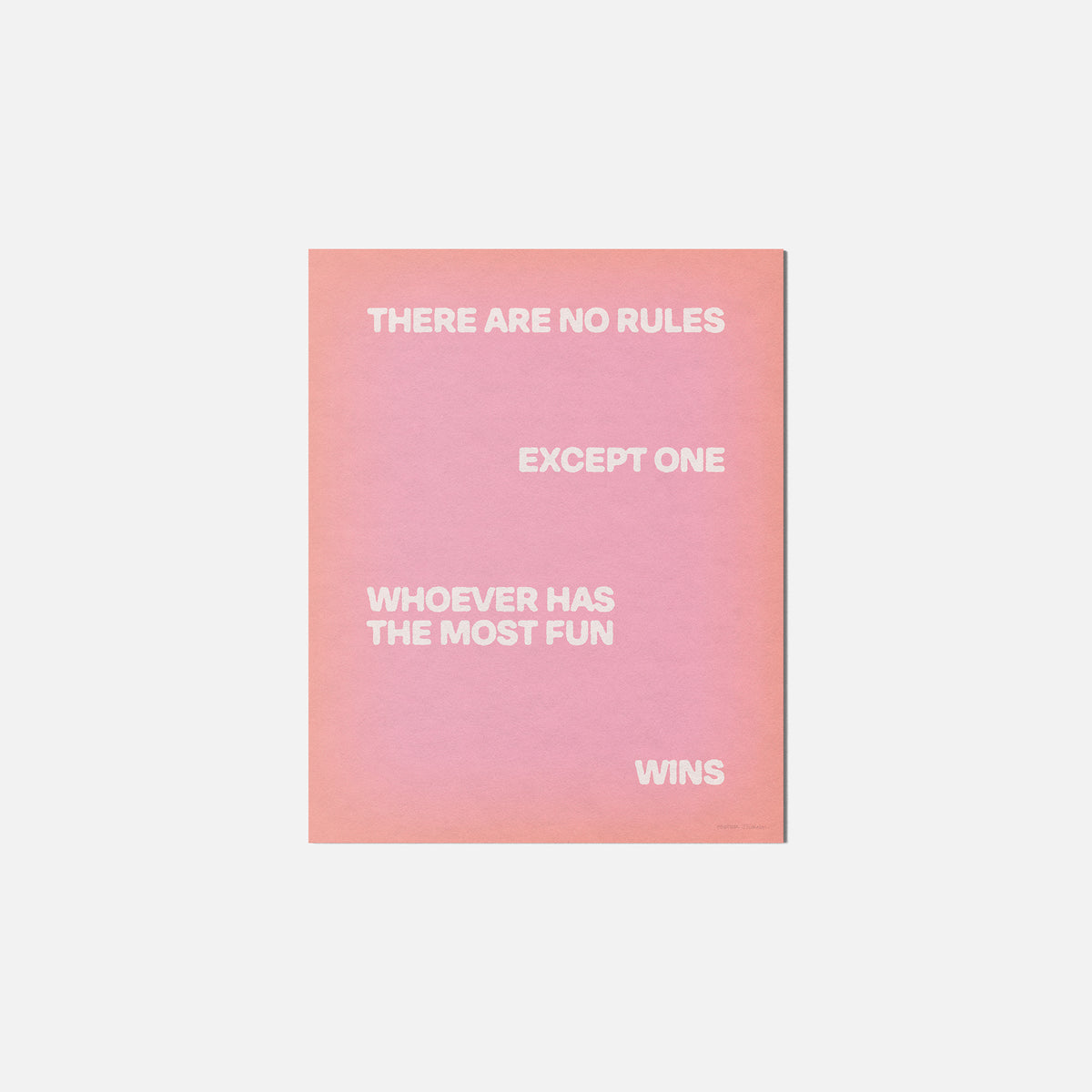 WHOEVER PRINT