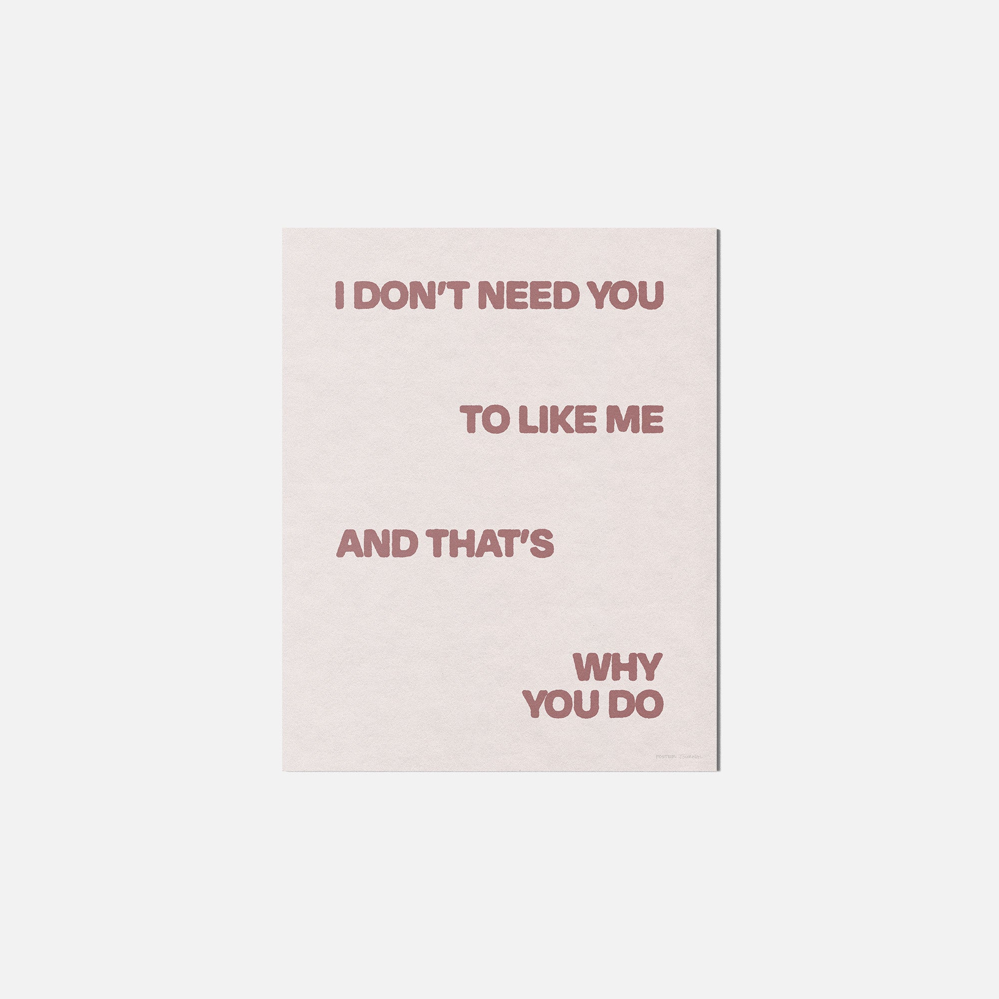 WHY PRINT