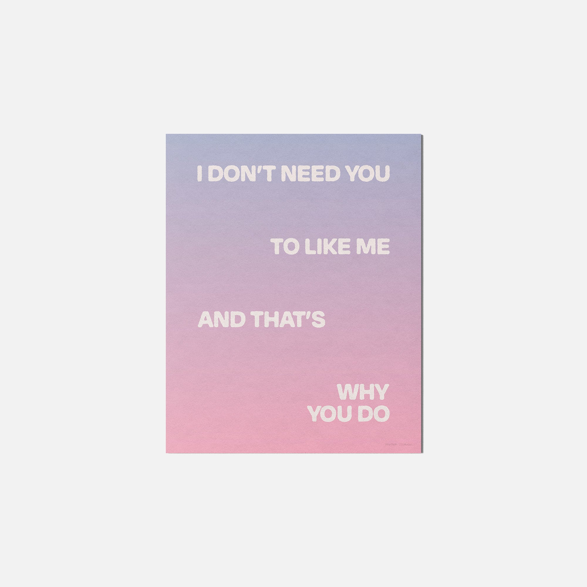 WHY PRINT