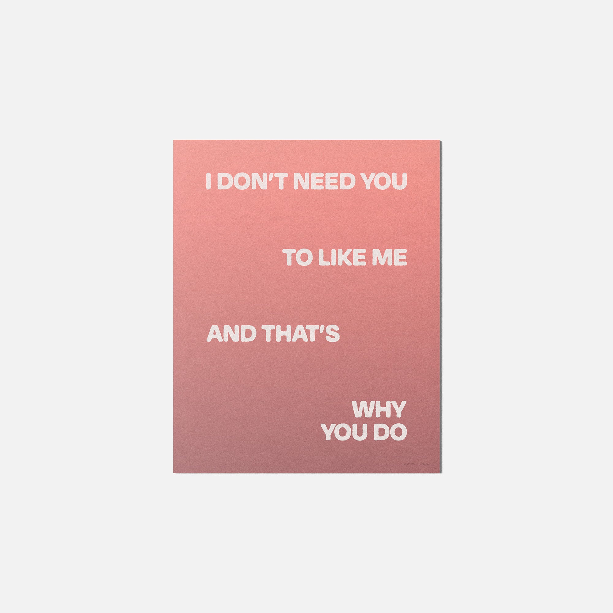 WHY PRINT