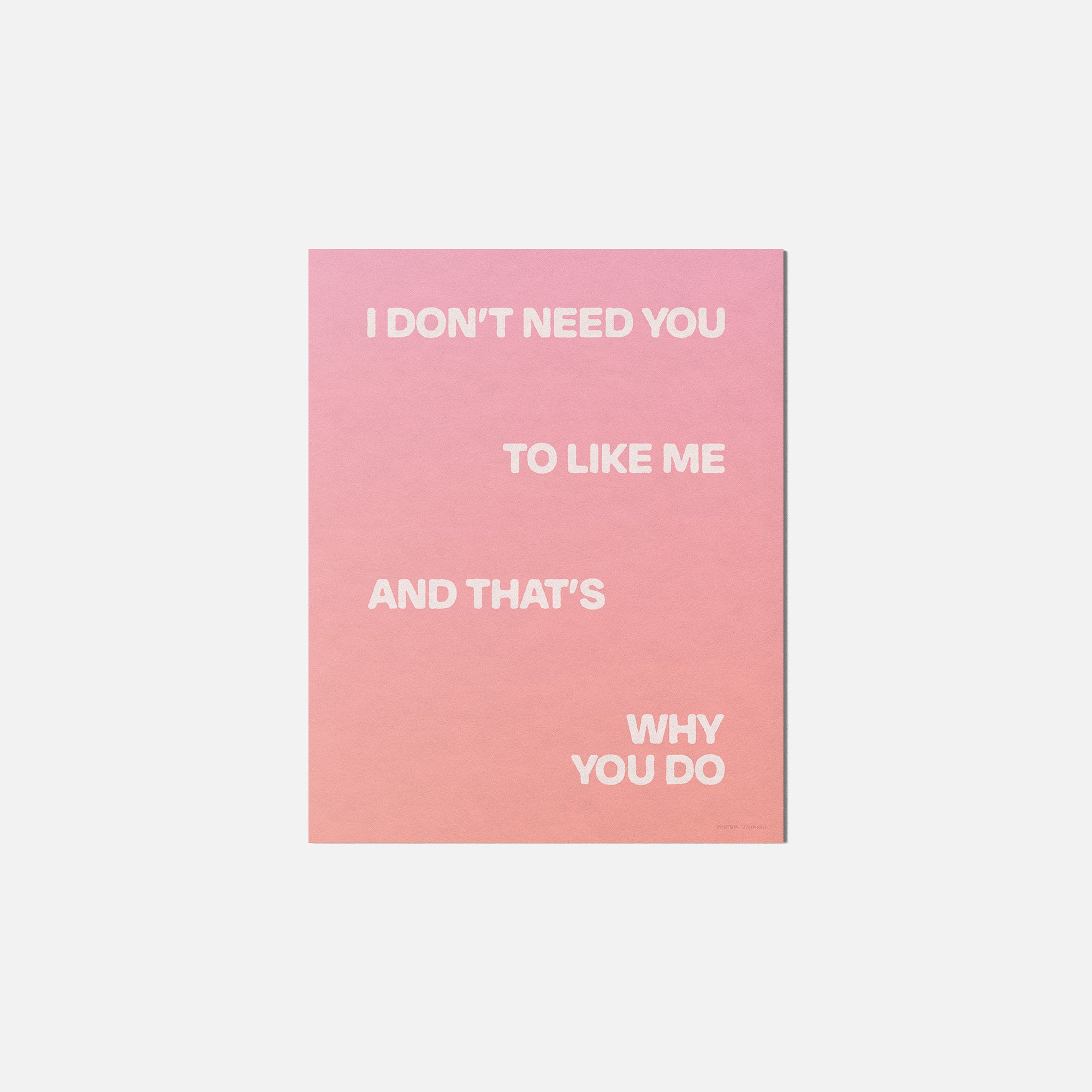WHY PRINT