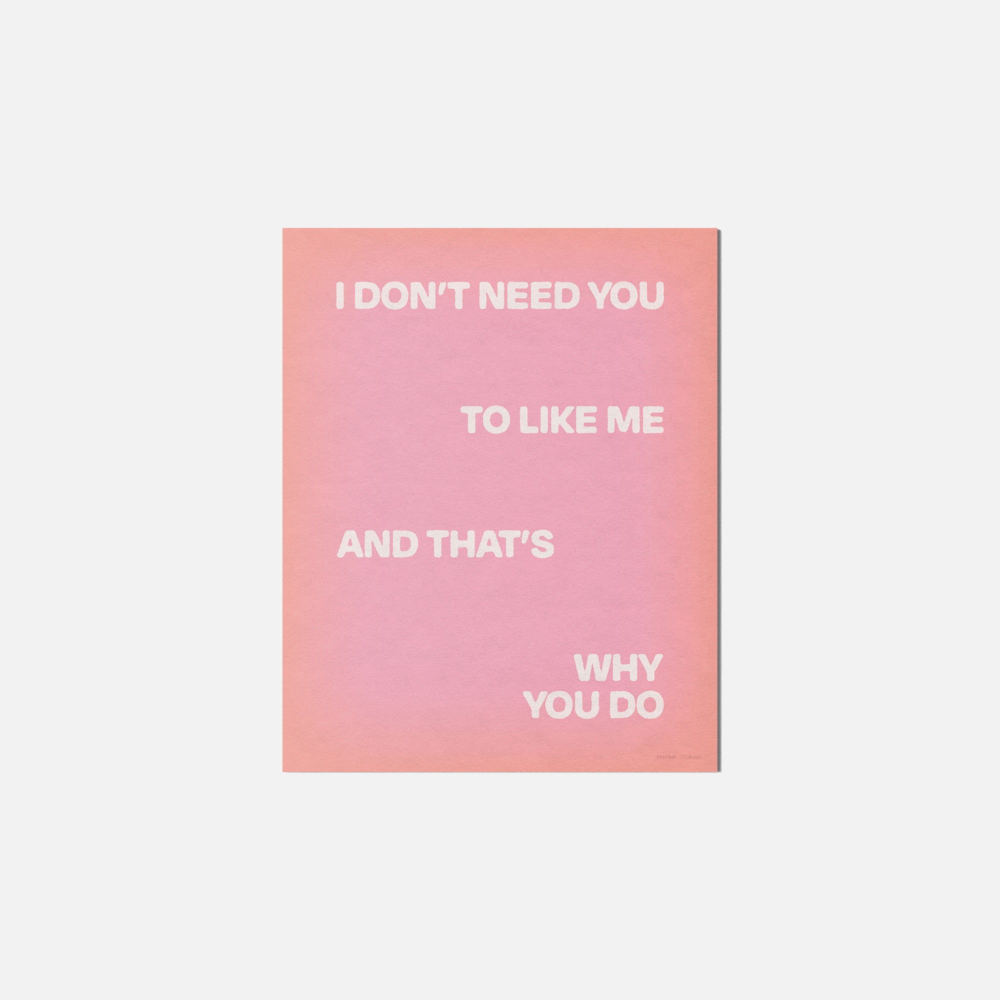 WHY PRINT